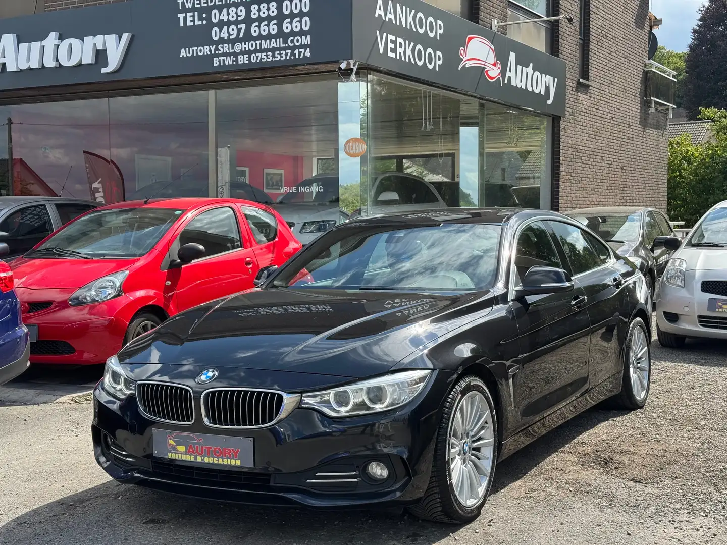 BMW 418 Gran Coupé 418 dA Fekete - 1