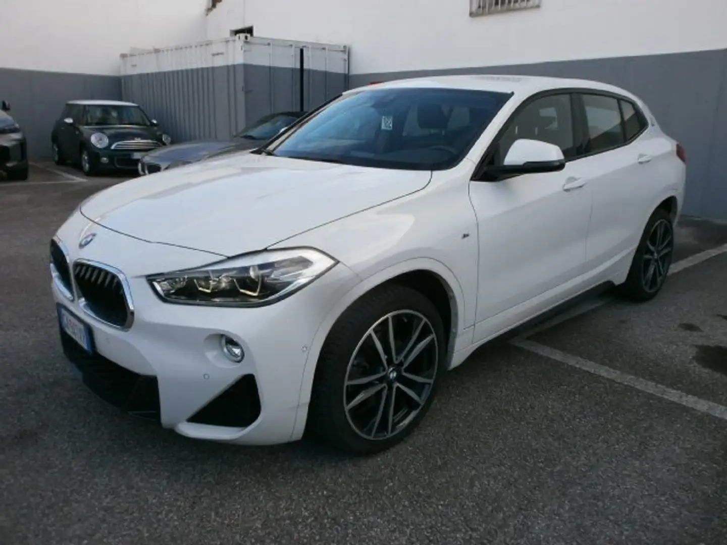 BMW X2 X2 xdrive18d Msport auto Weiß - 1