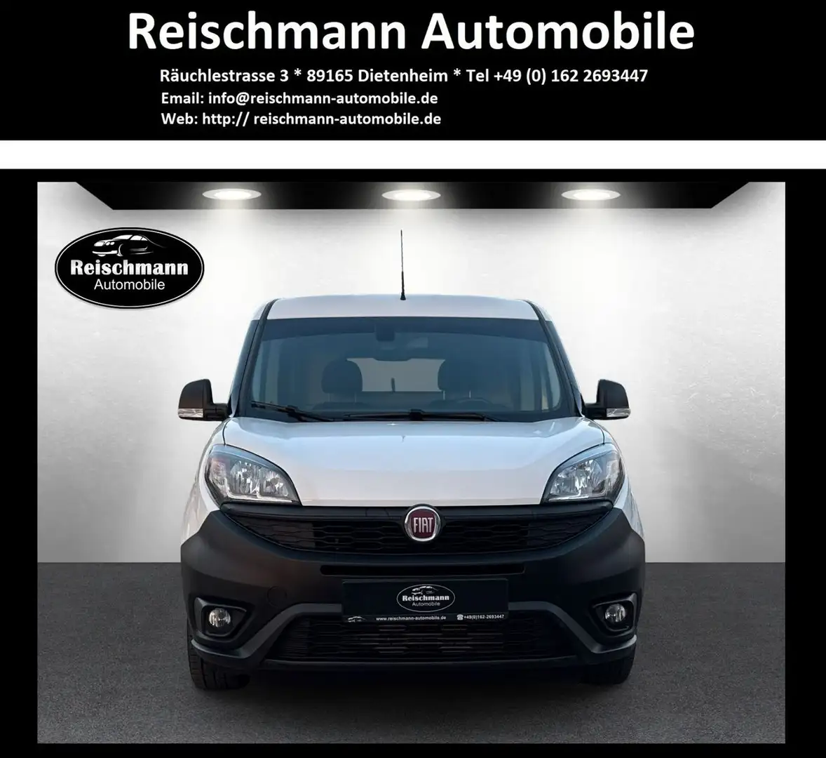 Fiat Doblo SX Maxi Kasten 1,6D Bj.2021 CAM KLIMA AHK Blanco - 1