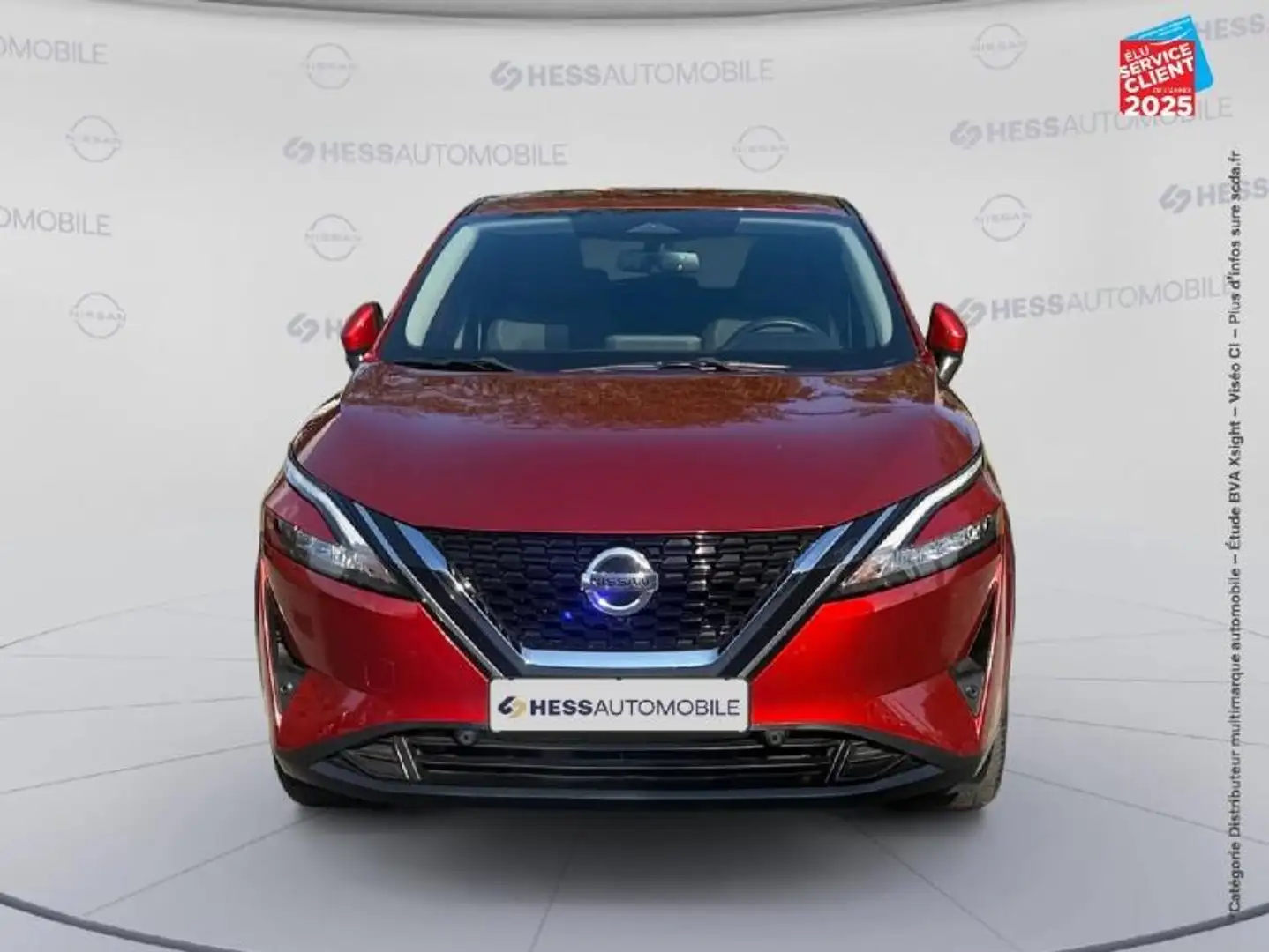 Nissan Qashqai 1.3 Mild Hybrid 158ch N-Style Xtronic GPS Camera Attelage Rojo - 2