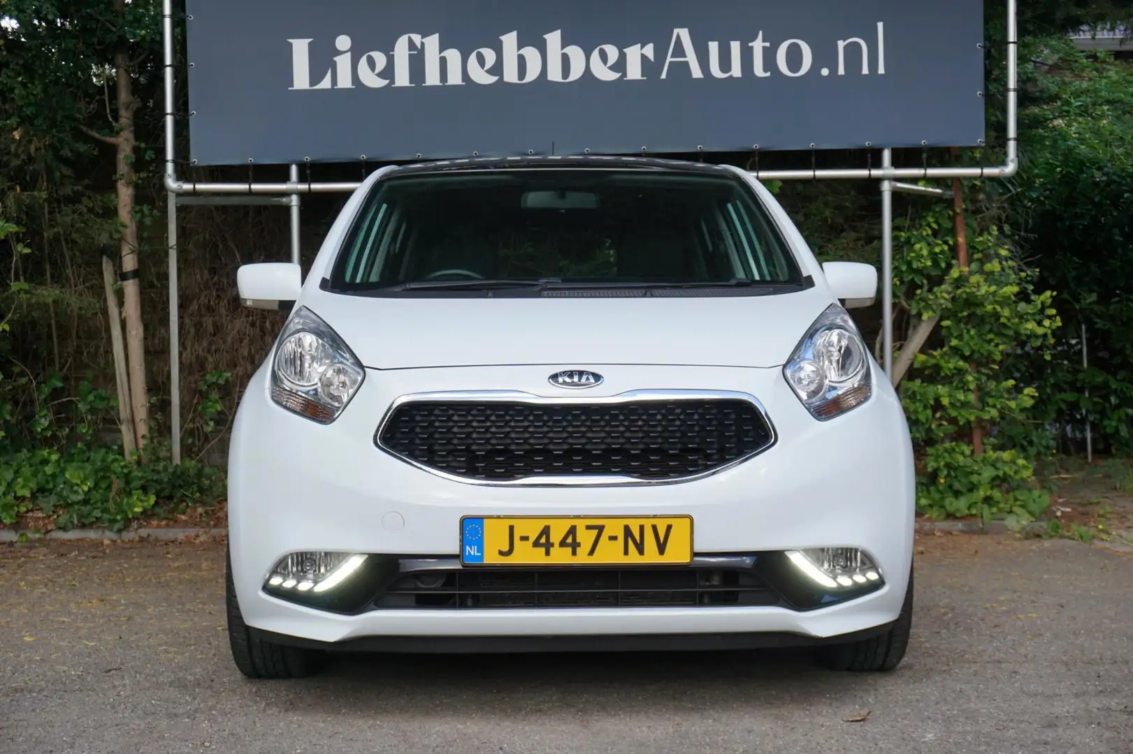 Kia Venga 1.6 CVVT DynamicPLusLine / Aut. / 1e eig. / STUUR Wit - 2