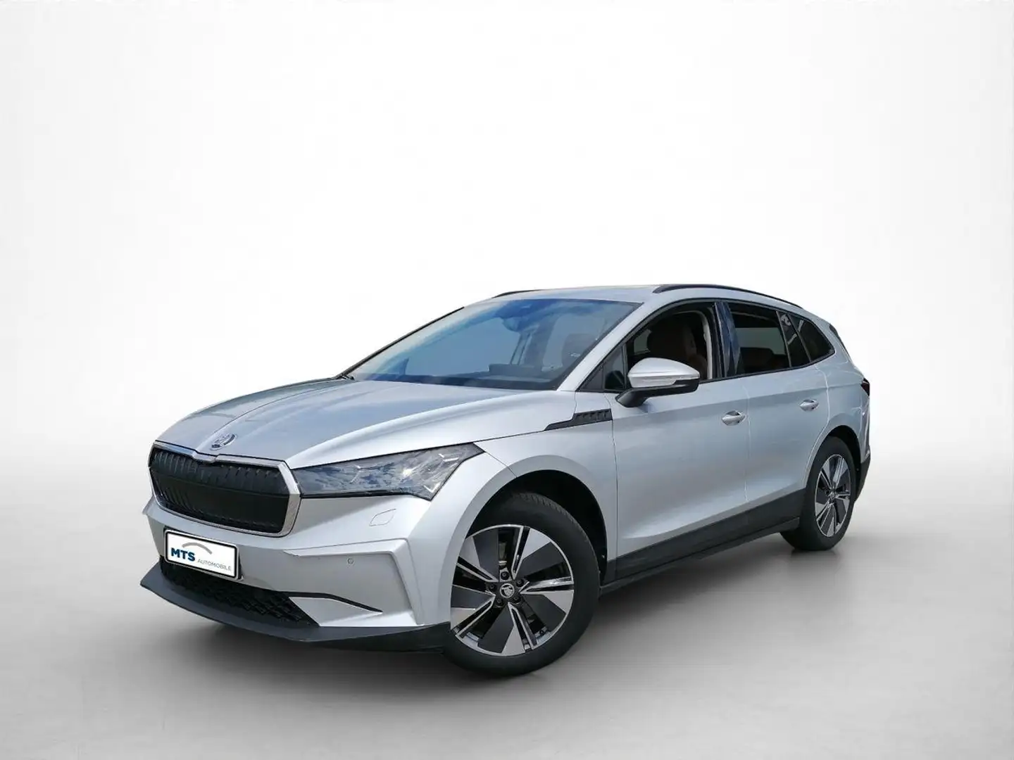 Skoda Enyaq 60 iV 179PS Navi LED ACC HUD Leder PanoDach Rückfa Argent - 1