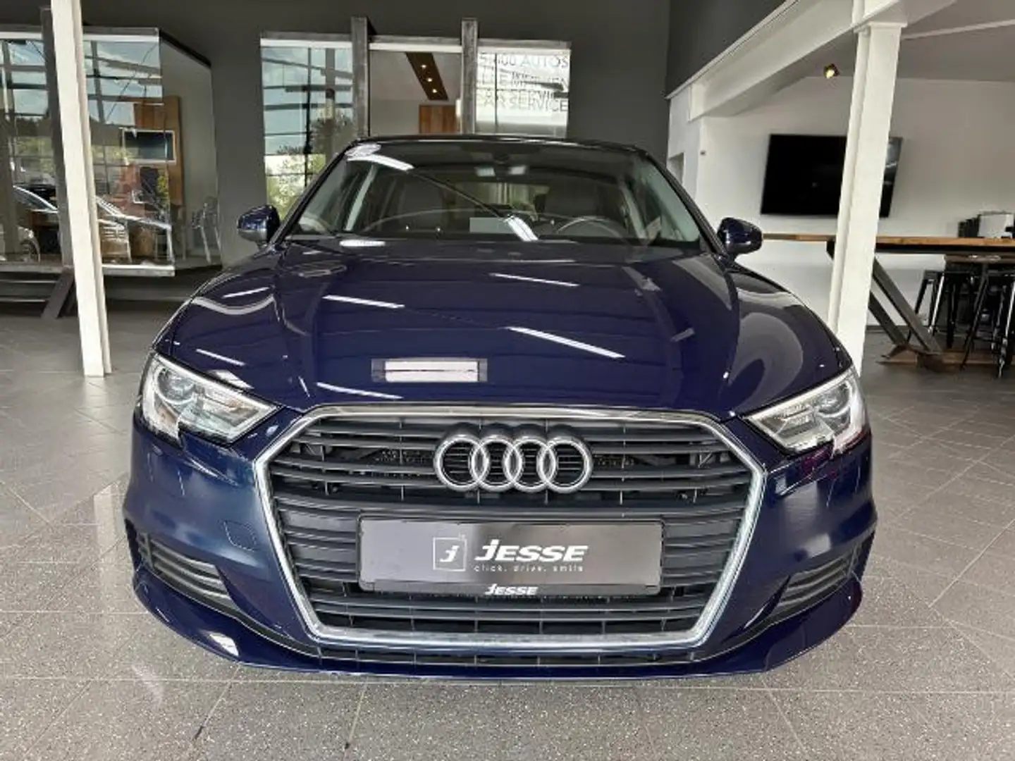 Audi A3 1.5TSI SB Bi-Xenon Pano. GEWERBE STHZ Blauw - 2