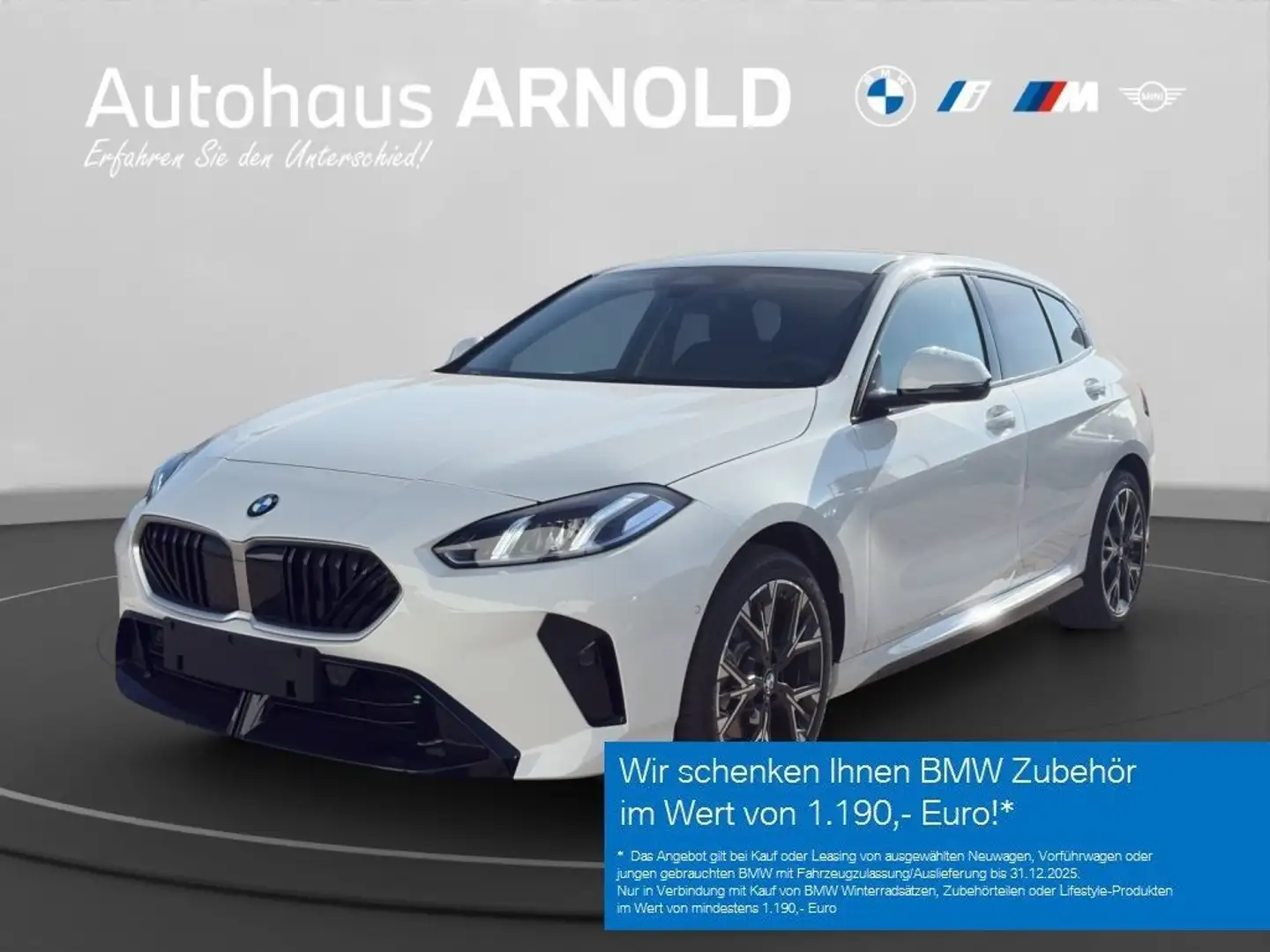 BMW 120 M Sport Design Harman Kardon LED Parkassistent Kli Weiß - 1