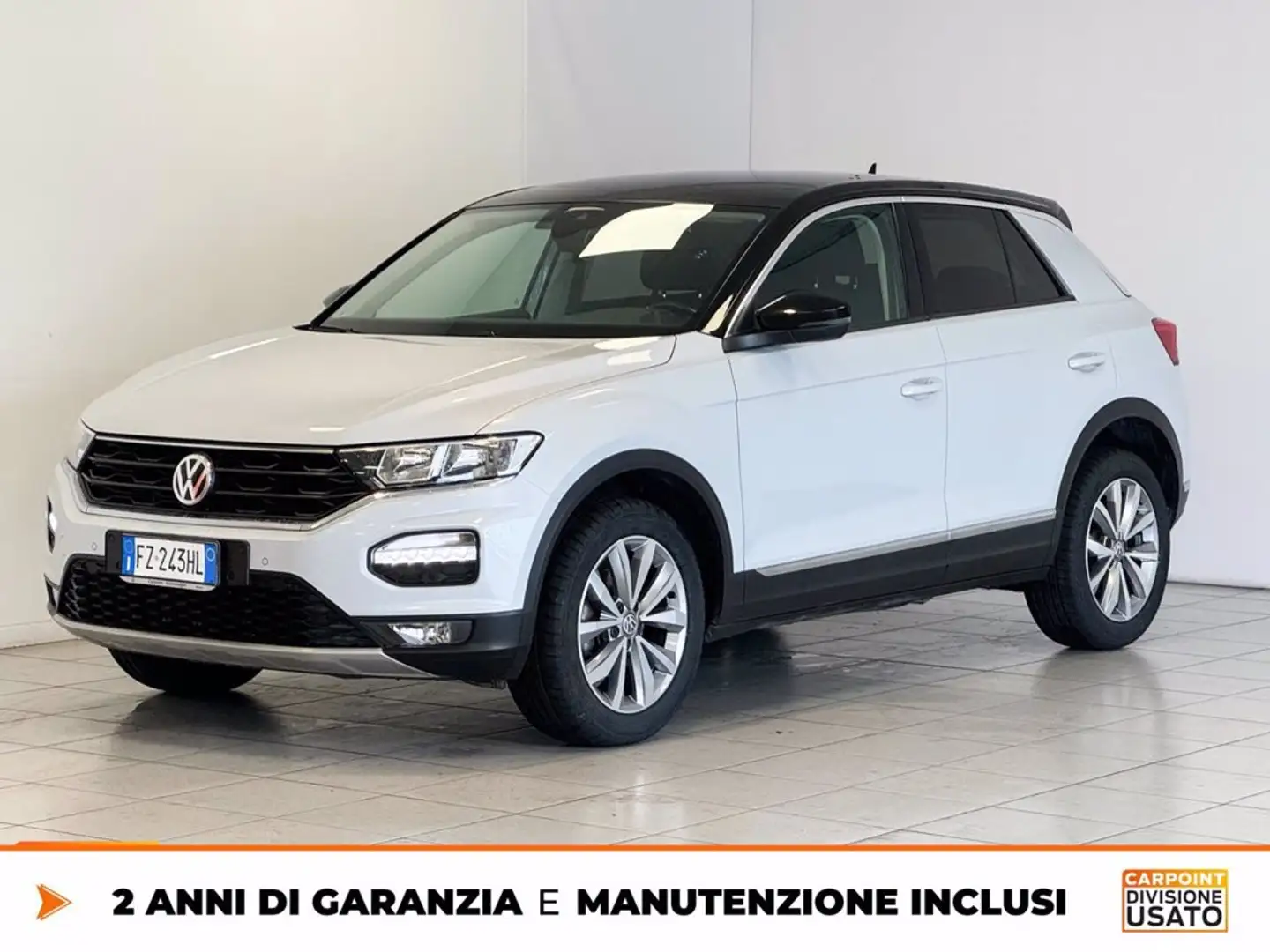 Volkswagen T-Roc 1.5 tsi style Blanc - 1