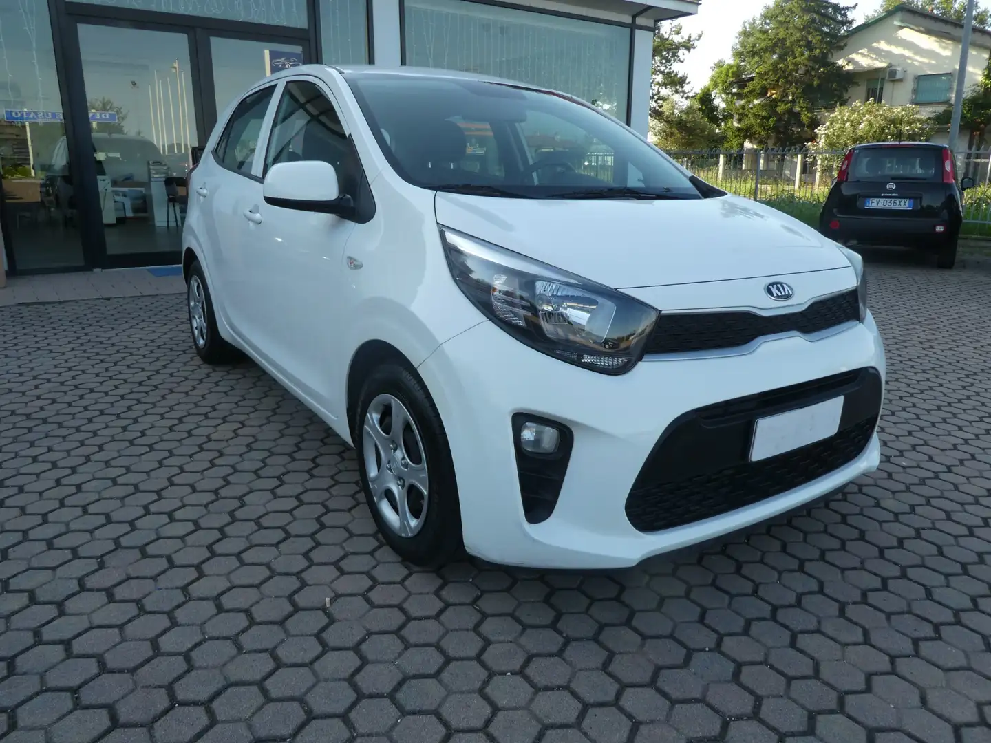 Kia Picanto 1.0 12V EcoGPL 5 porte Active OK NEOPATENTATI Weiß - 2