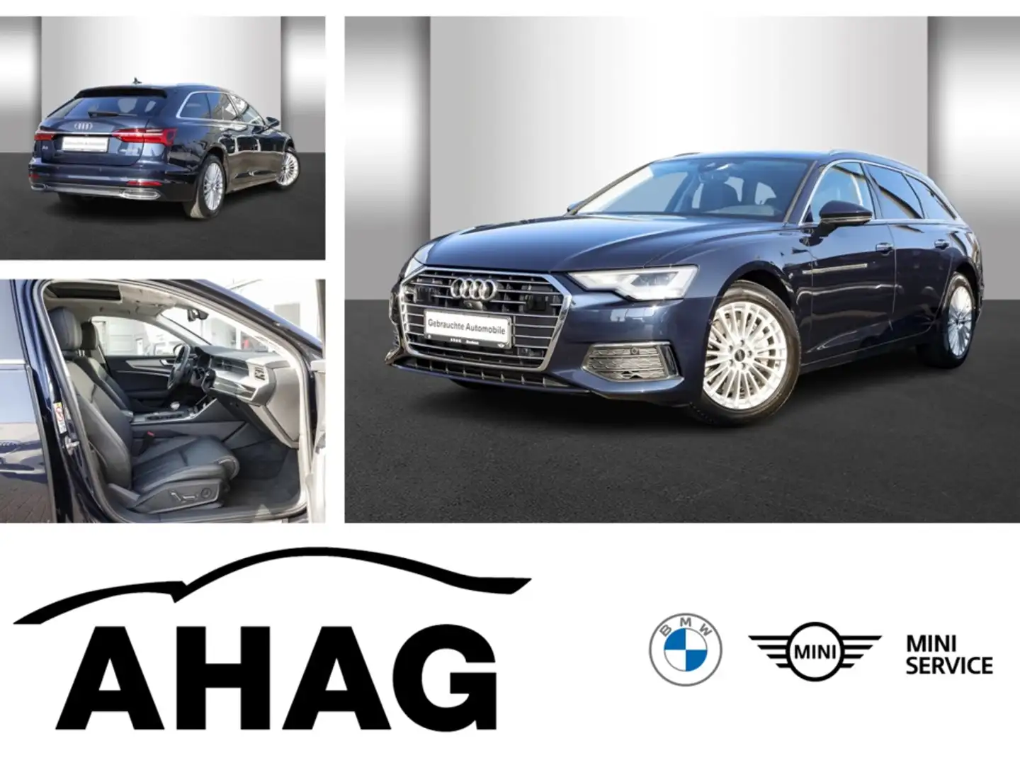 Audi A6 45 TFSI S tronic design Avant Panorama Klimasitze Blu/Azzurro - 1