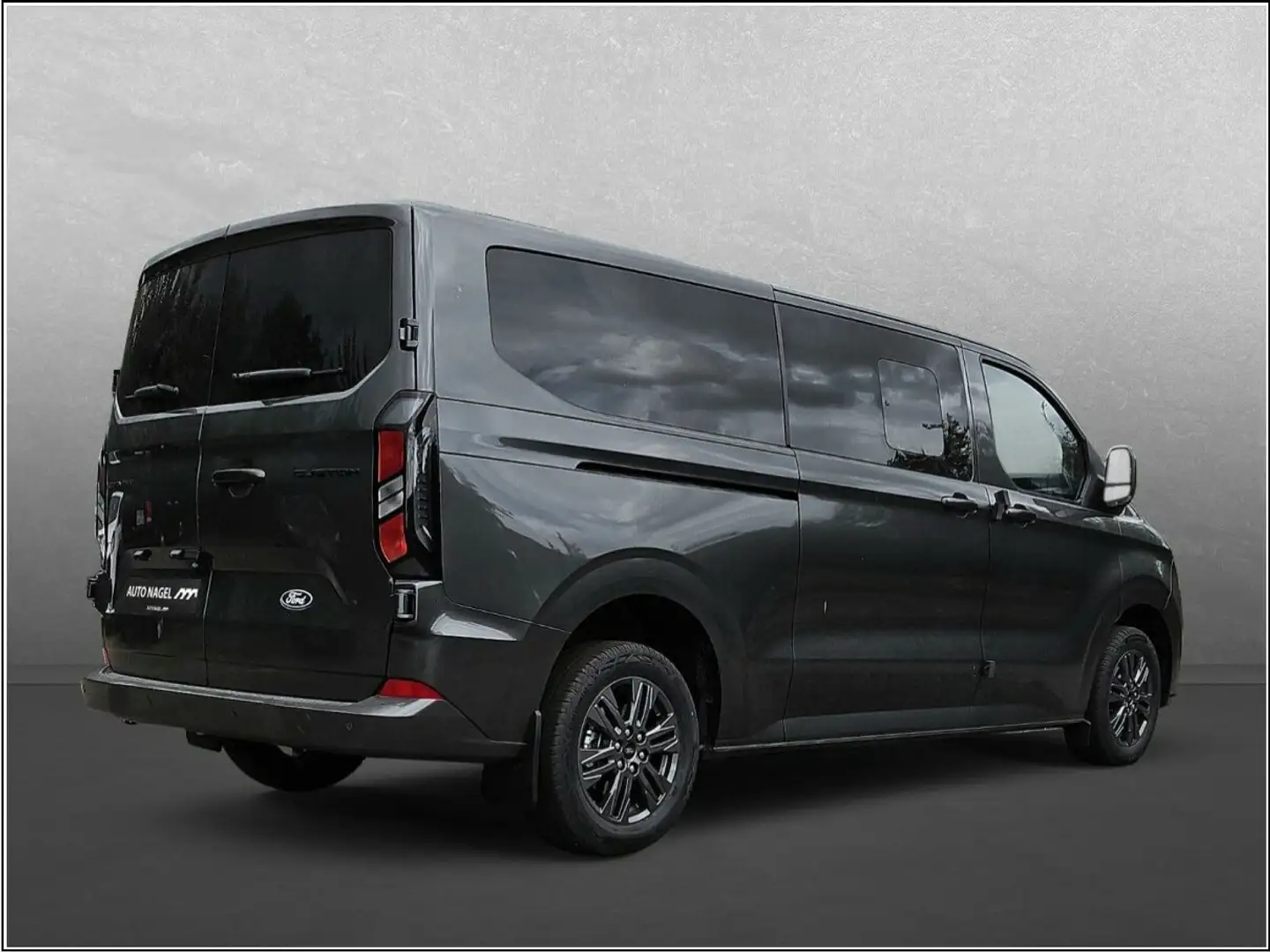 Ford Transit Custom Transit Custom Kombi 320 L2 Limited AHK 9-Sitzer Gris - 2