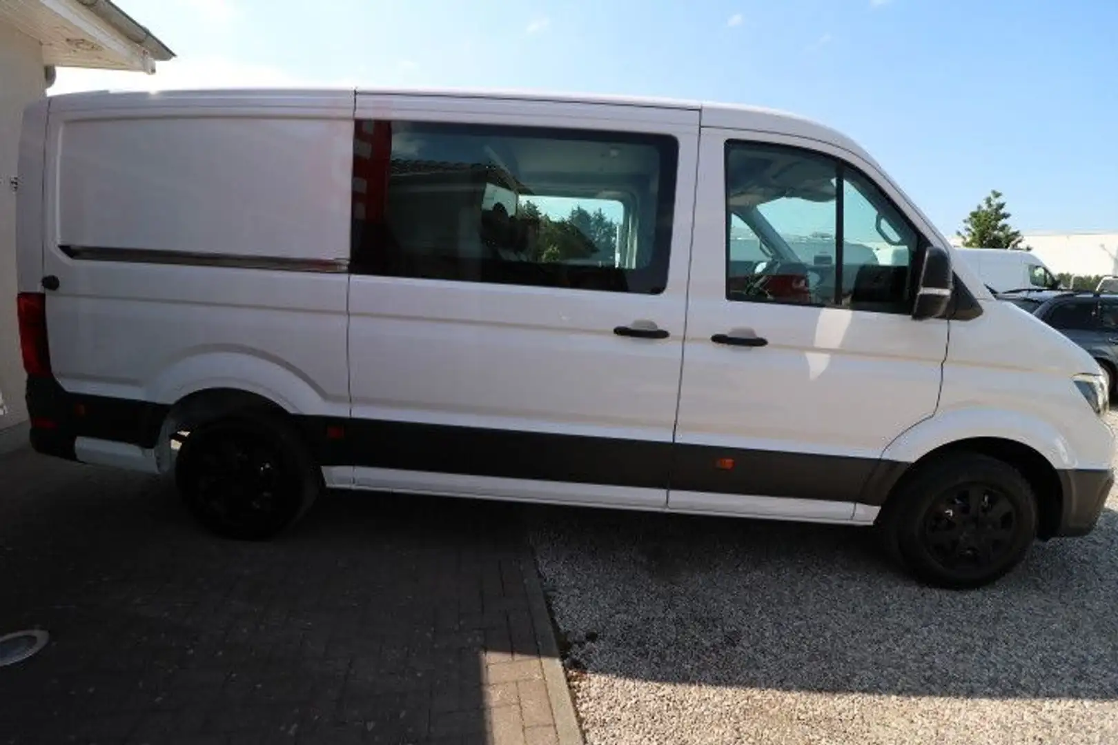 Volkswagen Crafter 35 Kasten PLUS Doka Mixto mittellang Wit - 2