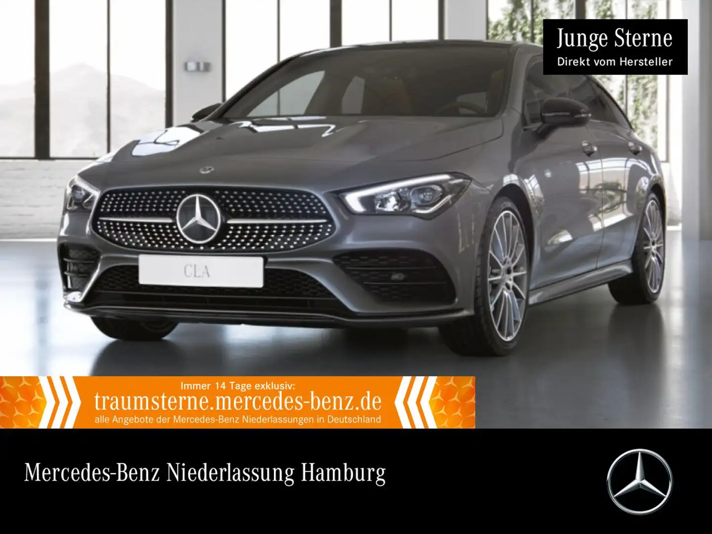 Mercedes-Benz CLA 200 AMG+NIGHT+PANO+LED+KAMERA+19"+TOTW+7G Grau - 1