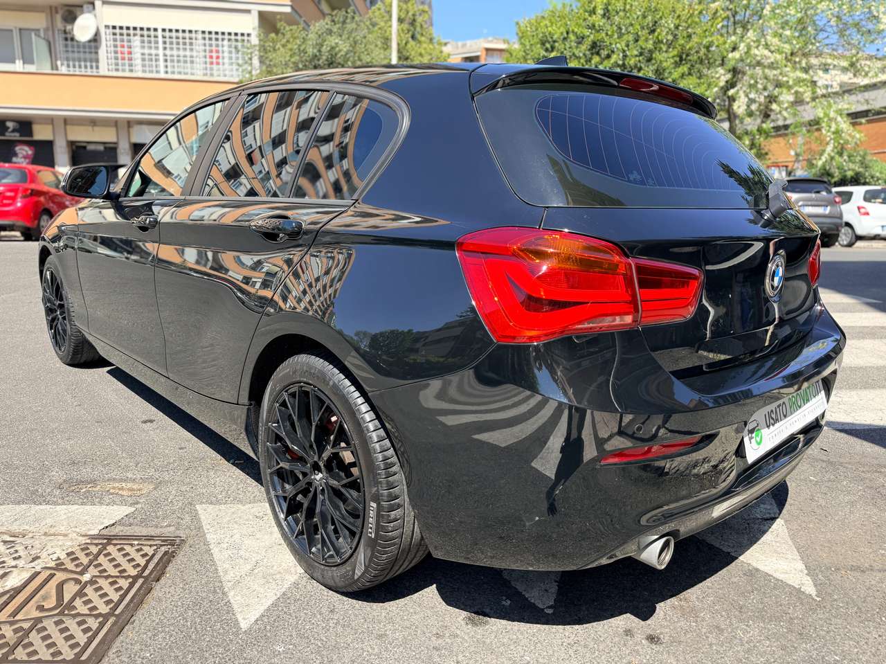 BMW 116 Serie 1 F20 116d 1.6 116cv Euro 6 Tagliandata ALL BLACK