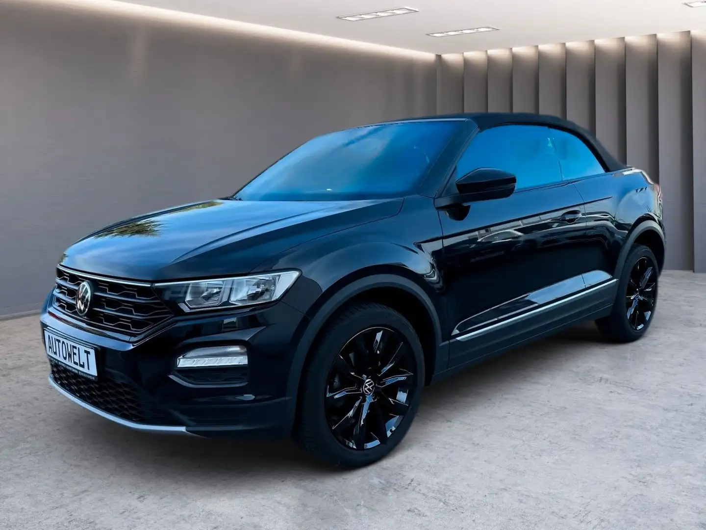 Volkswagen T-Roc Cabriolet /Navi/DAB+/SHZ/Spurhalte/PDC Negro - 2