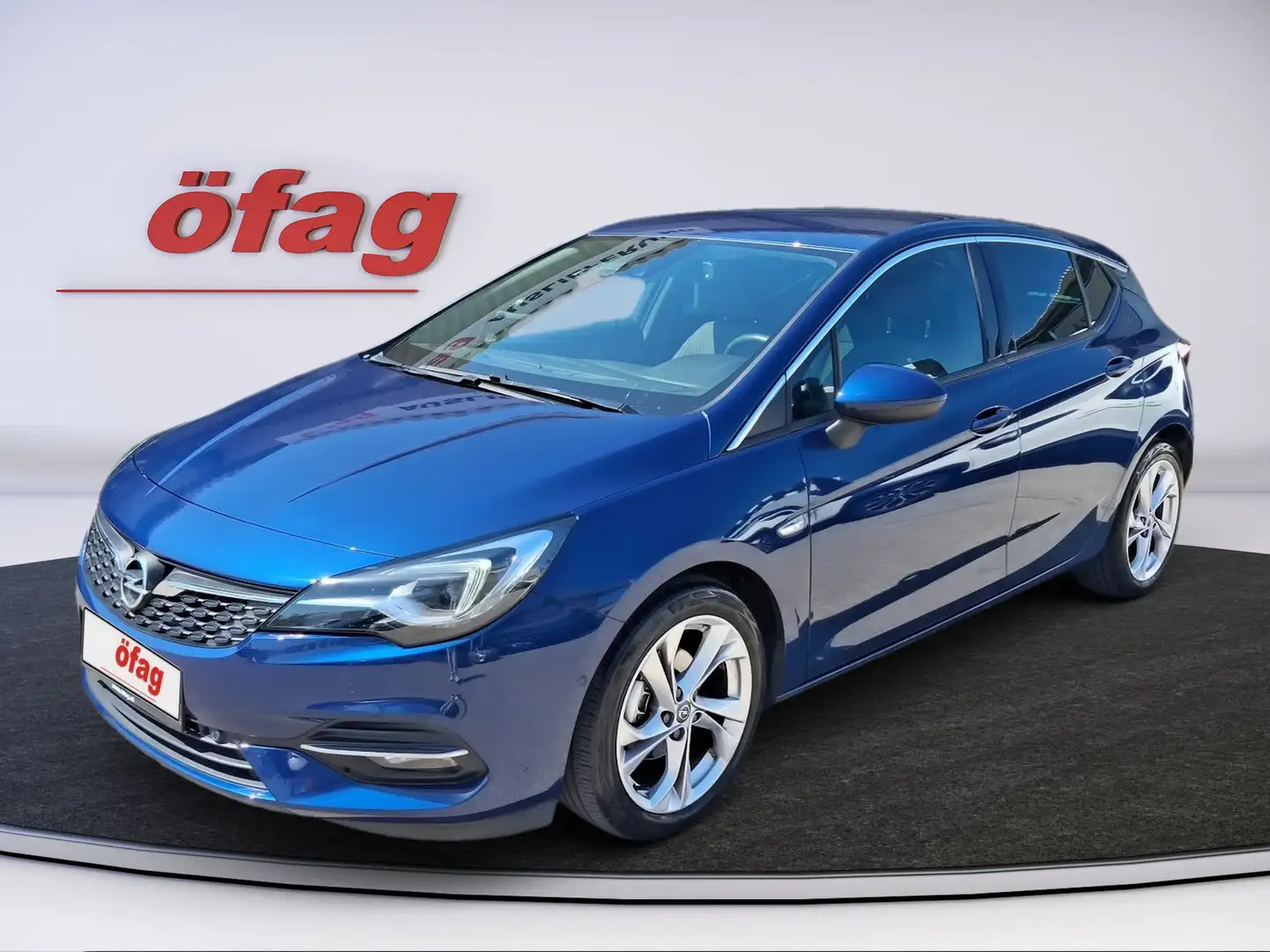 Opel Astra 1.2 Turbo Direct Injection Elegance Blauw - 1
