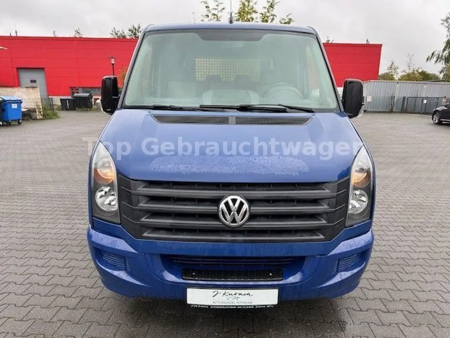 Volkswagen Crafter Pritsche 35 mittel L2 Doppelkabine,AHK Blau - 2