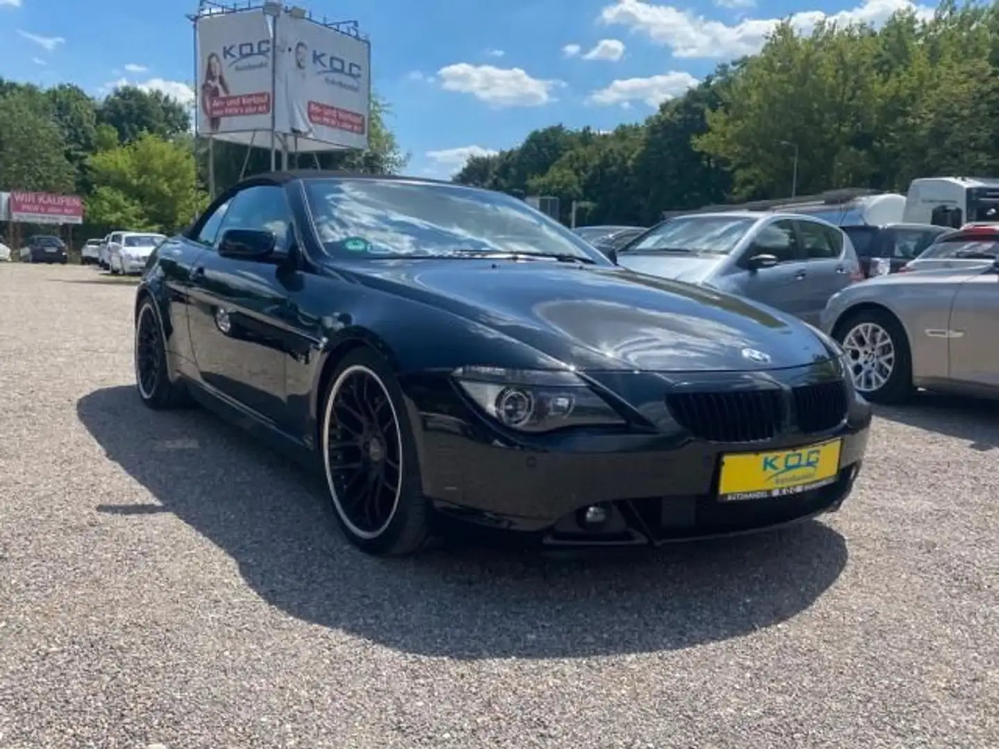 BMW 650 Ci Cabrio / TOP Zustand Černá - 2