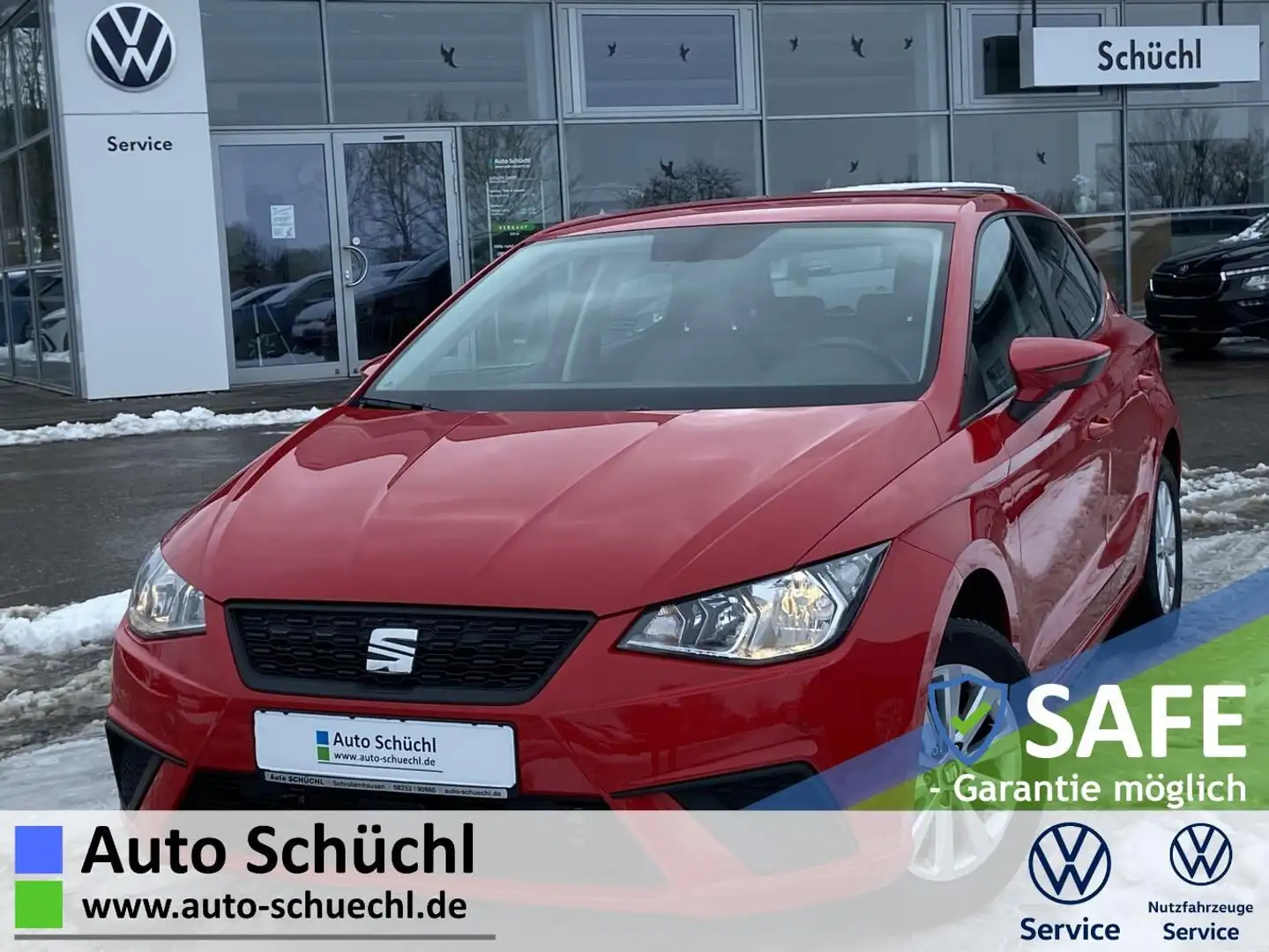 SEAT Ibiza 1.0 TSI DSG Style BEATS FULL-LINK+SHZ+PDC+ Rot - 1