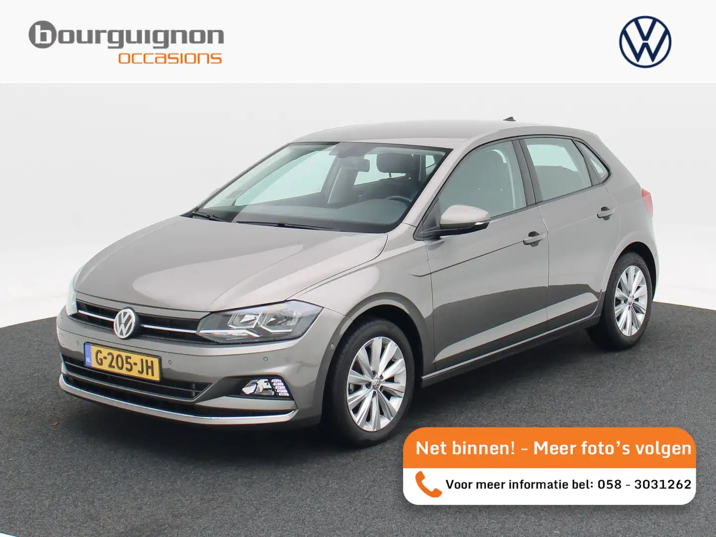 Volkswagen Polo 1.0 TSi Automaat Highline | Adaptive Cruise | Carp Grau - 1
