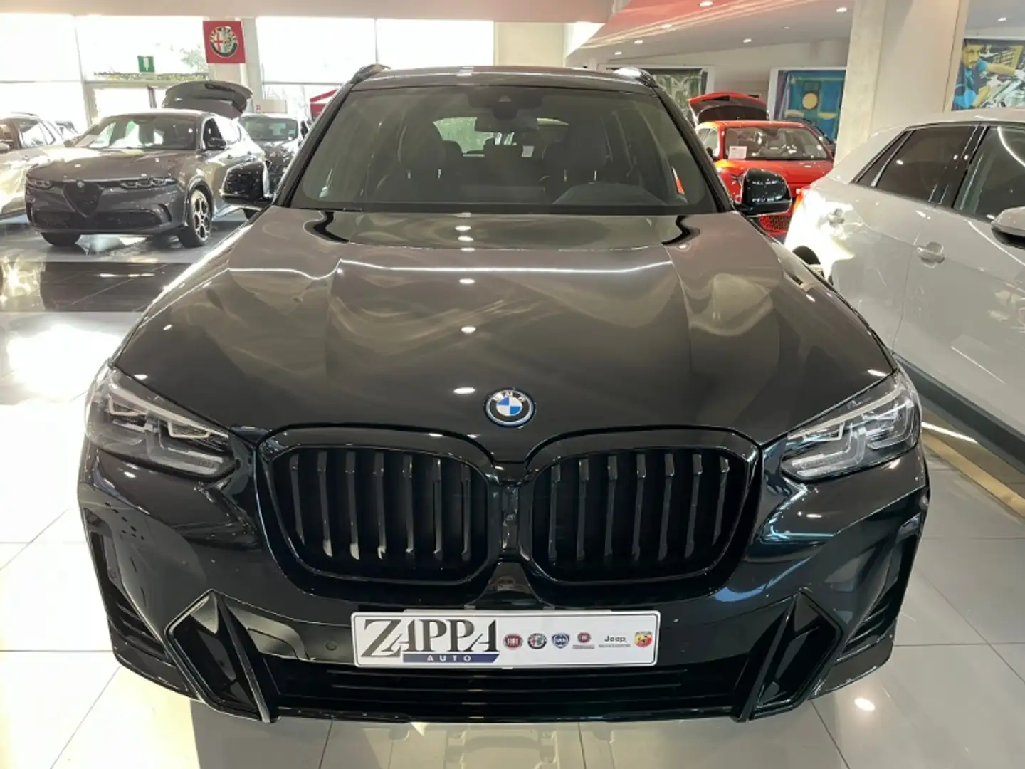 BMW X3 xdrive30e Msport auto Nero - 2