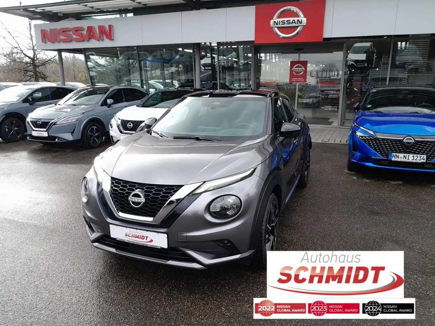 Nissan Juke 1.0 DIG-T DCT N-Design Technologie/BOSE Grau - 1