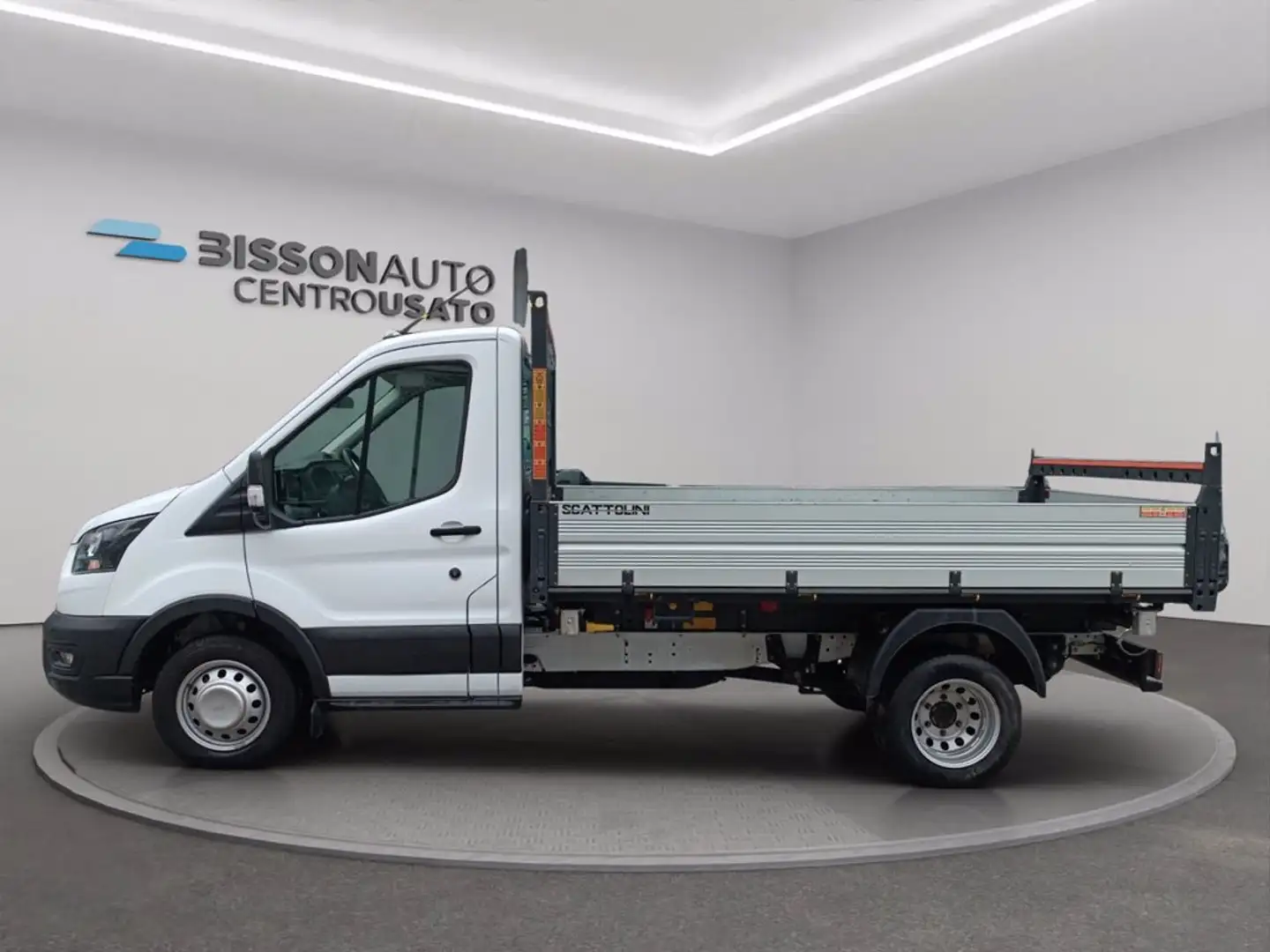 Ford Transit 350 tr.post. 2.0 tdci mhev 130cv trend l2 scattoli Grigio - 2
