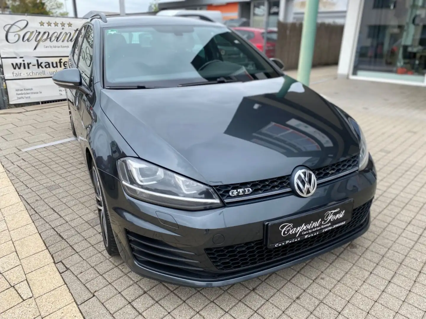 Volkswagen Golf VII Variant GTD BMT, 2.Hand ,NAVI,DSG... Grigio - 1