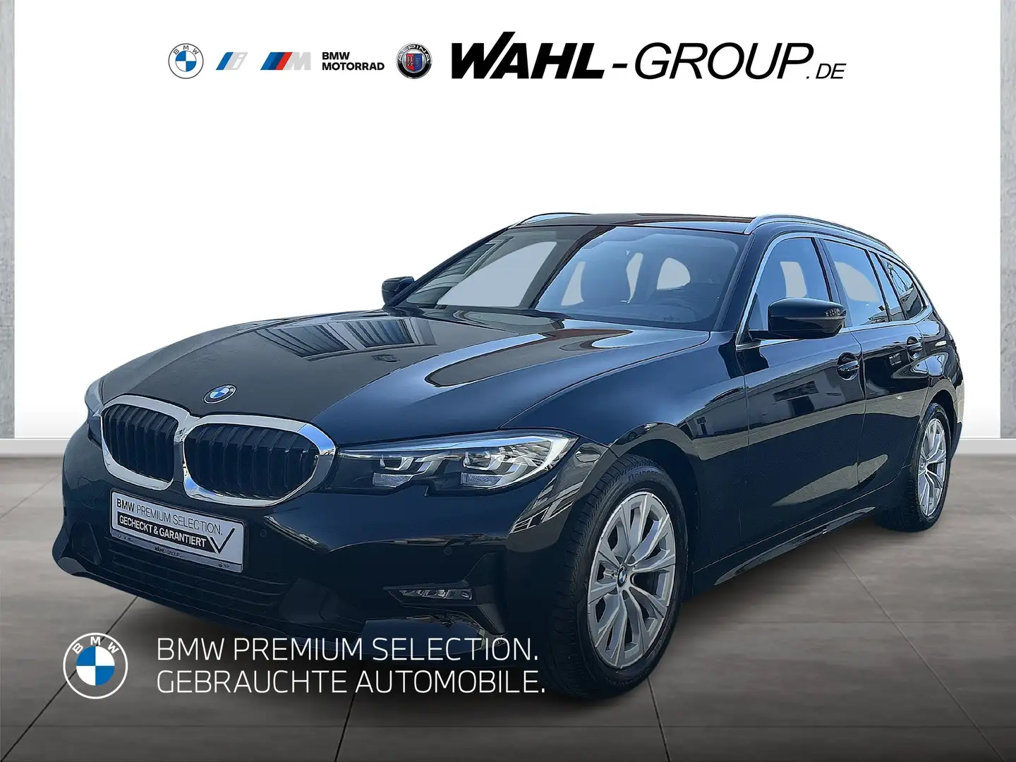 BMW 318 i Touring Advantage LED HiFi Navi SHZ PDC Noir - 1