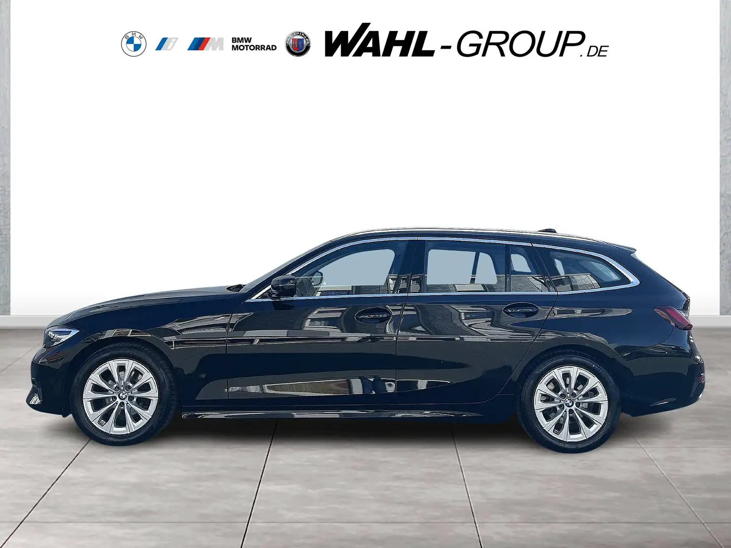 BMW 318 i Touring Advantage LED HiFi Navi SHZ PDC Noir - 2