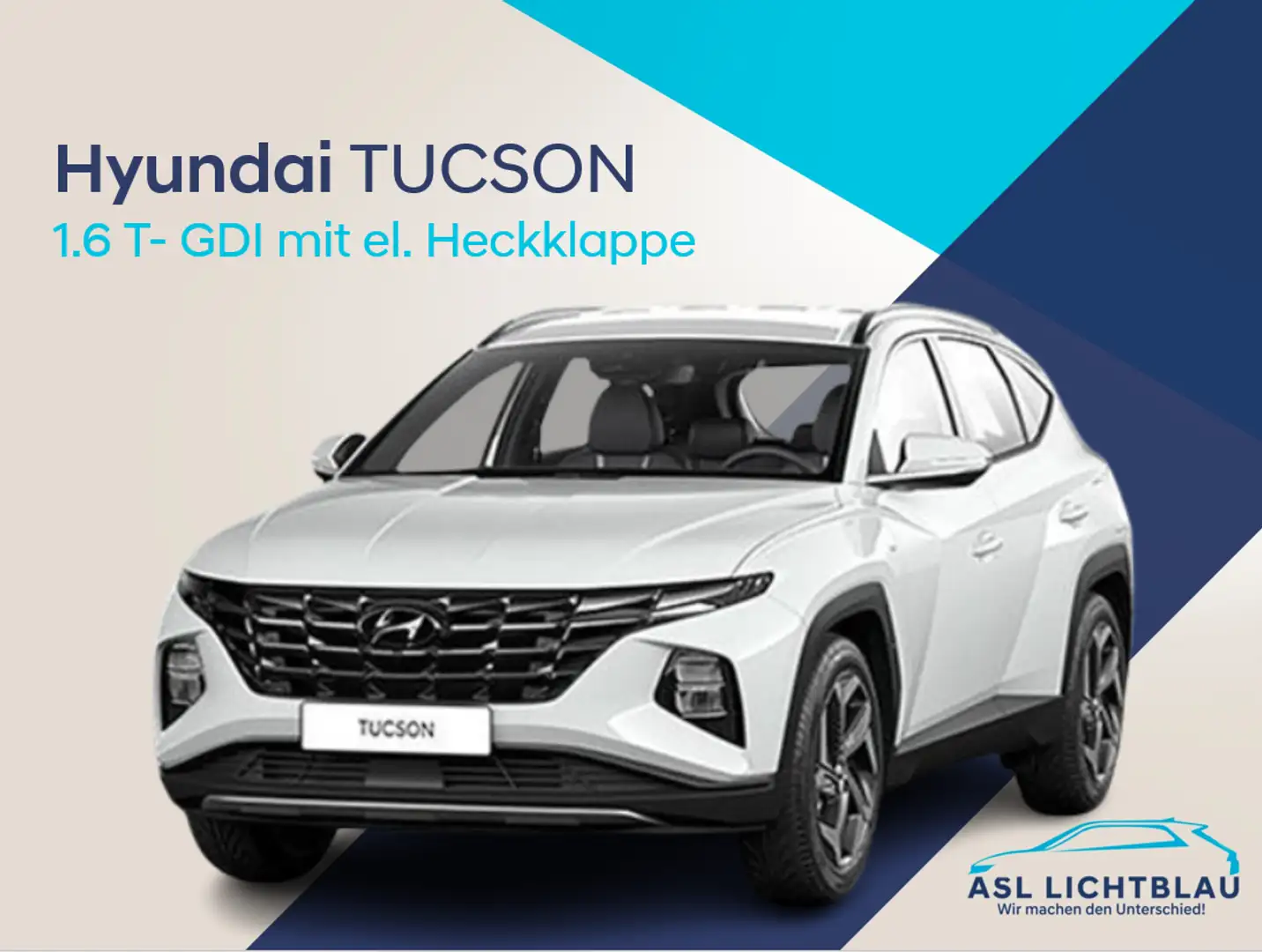 Hyundai TUCSON Hybrid 1.6 T-GDi ADVANTAGE Weiß - 1