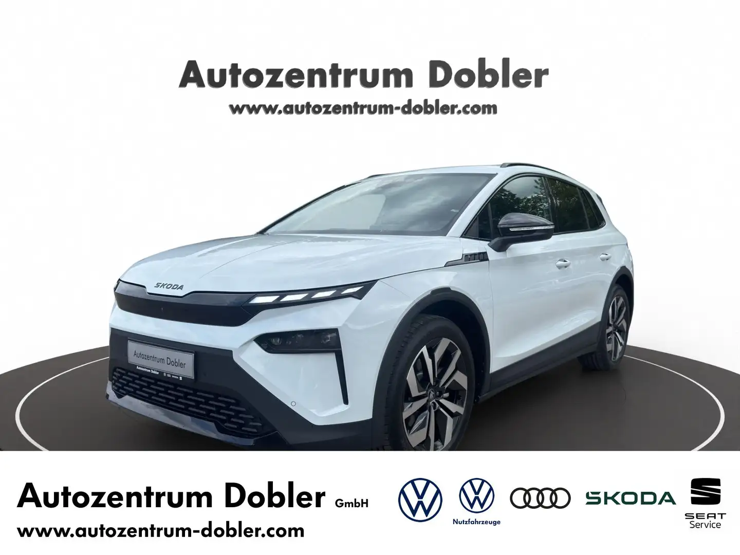 Skoda Elroq 60 Sportline /ADVANCED/AHK Sportpaket Navi Alb - 1