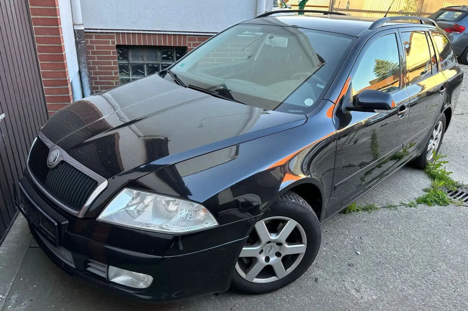 Skoda Octavia Combi 1.8 TSI Sport Edition | 1.Hand Schwarz - 1