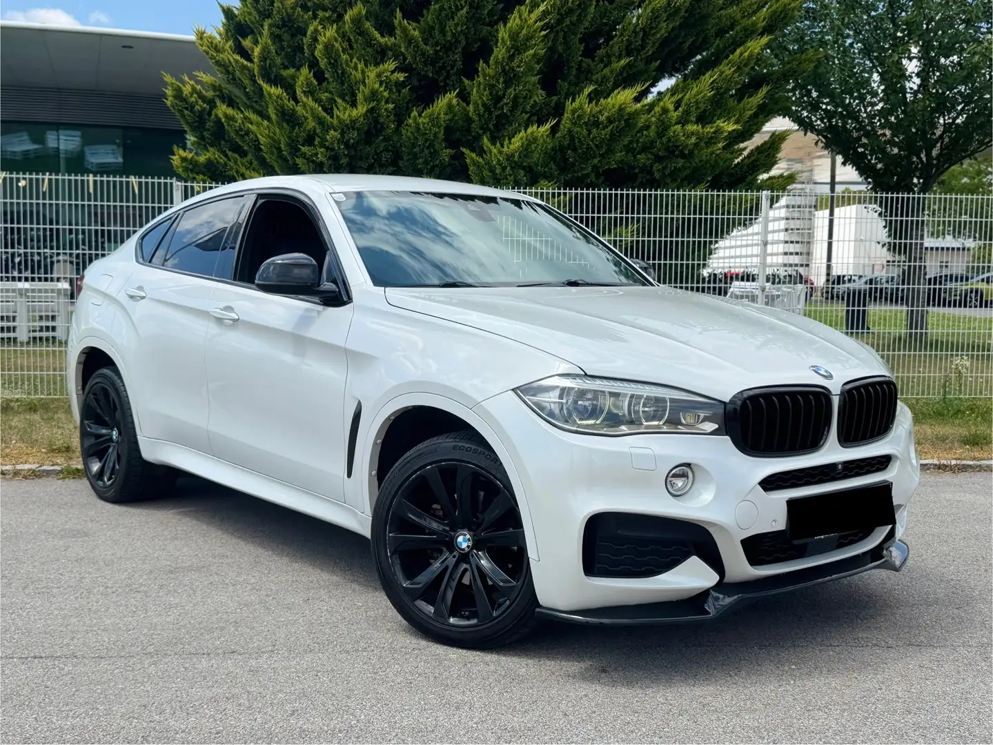 BMW X6 xDrive 30 d M PAKET Weiß - 2