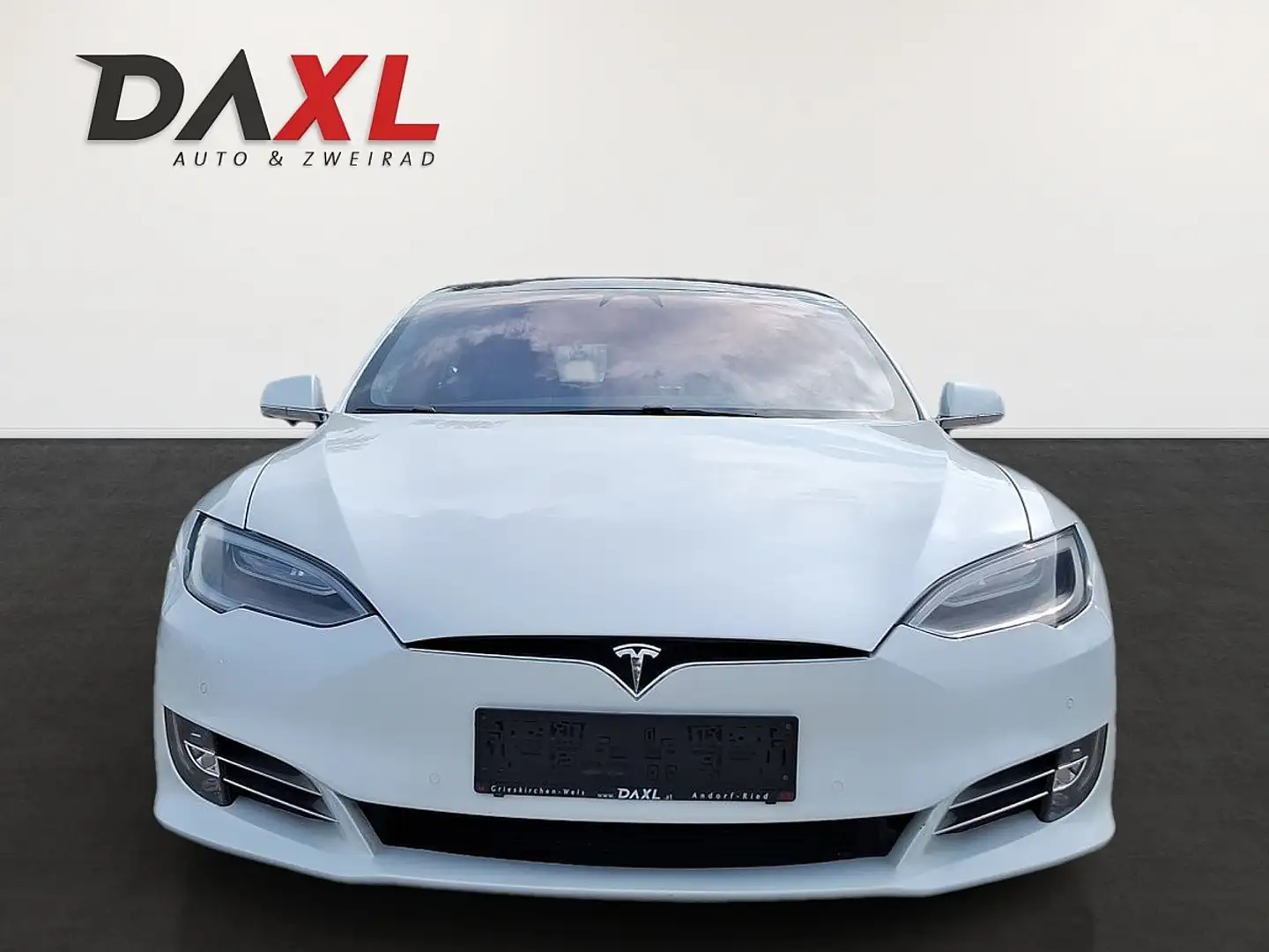 Tesla Model S Maximale Reichweite Blanc - 2