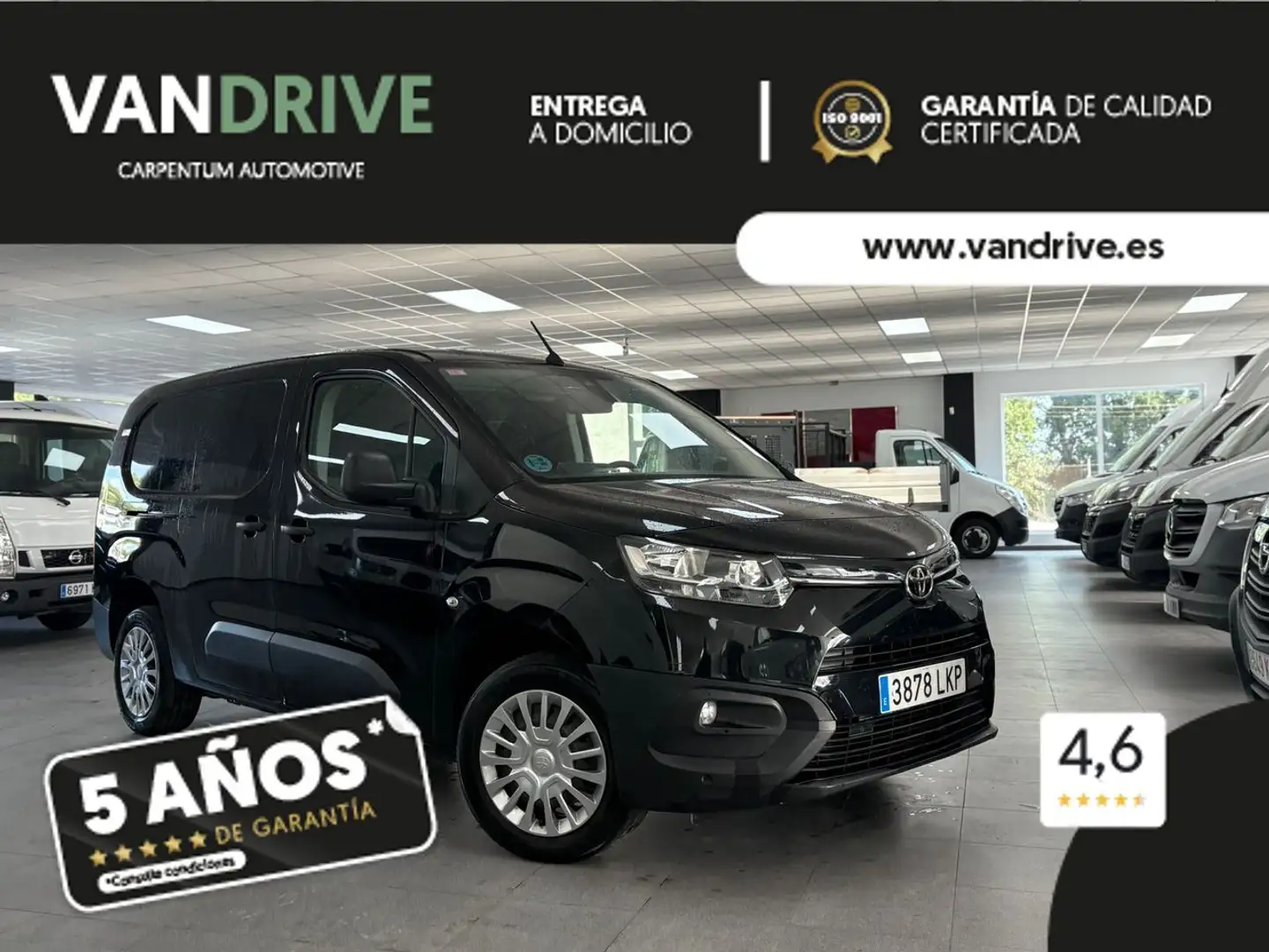 Toyota Proace City Active Pack 1.5D 130 CV Negro - 2