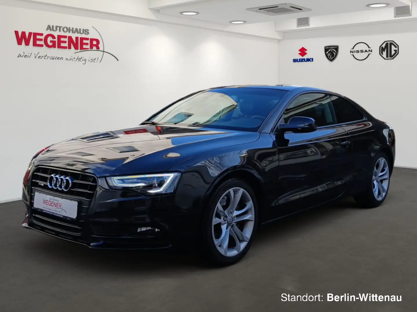 Audi A5 A5 TFSI 3.0 QUATTRO XENON NAVI STDHZG SHZ B&O Noir - 1