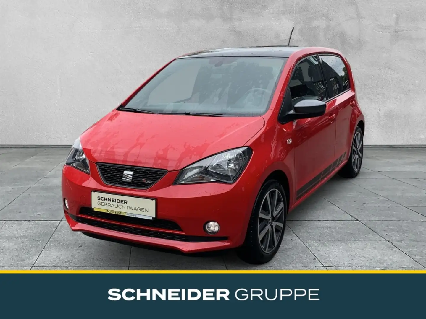 SEAT Mii FR 1.0 5-Gang NAVI+PDC+SHZ Rot - 1