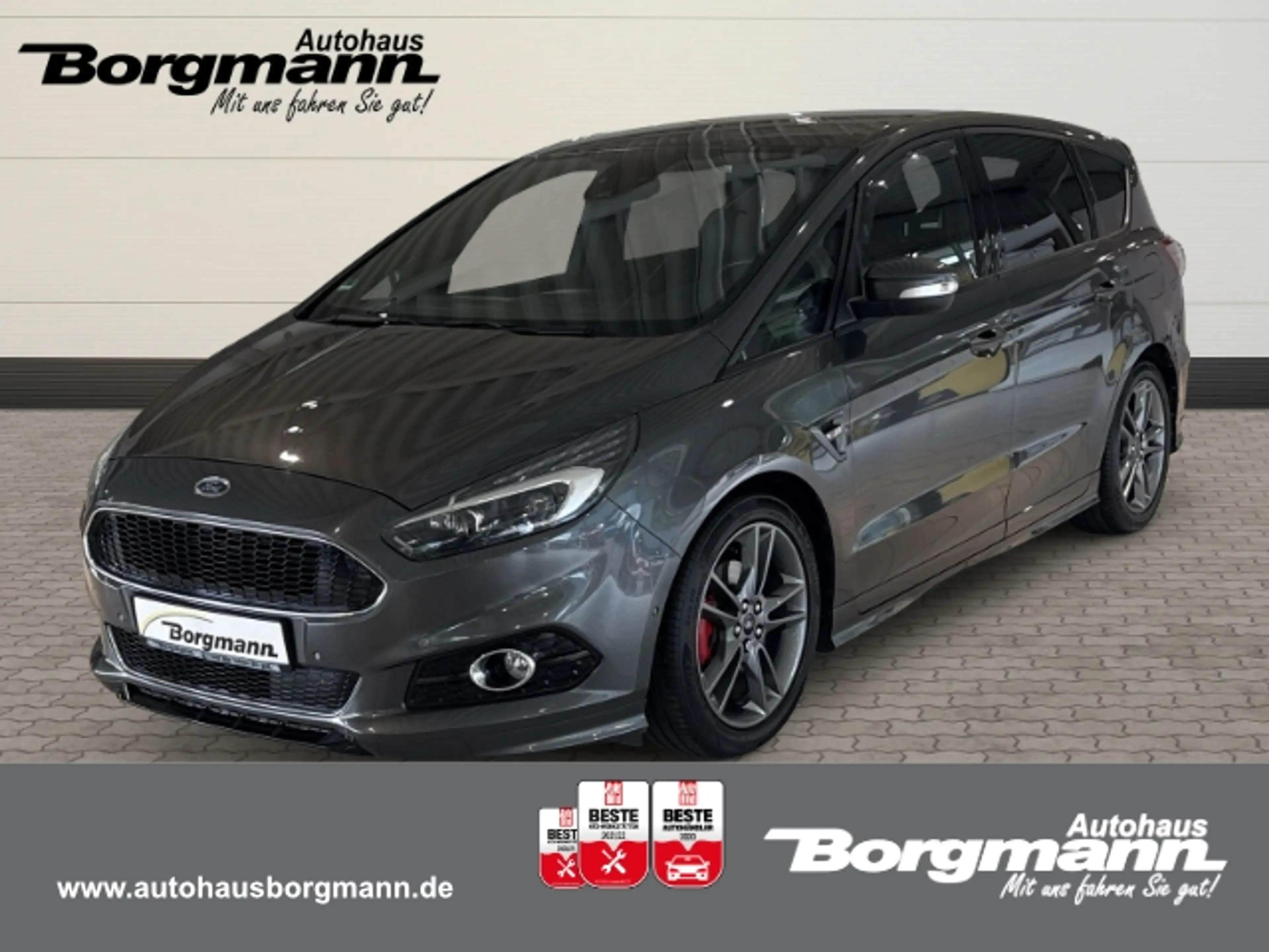 Ford S-Max ST-Line AHK-klappbar Navi Memory Sitze Soundsystem