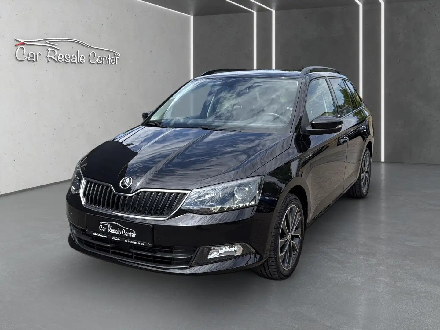 Skoda Fabia 1.4TDI Edition AHK+KLIMA+SHZ+TEMPOMAT+8xBEREIFT Schwarz - 1