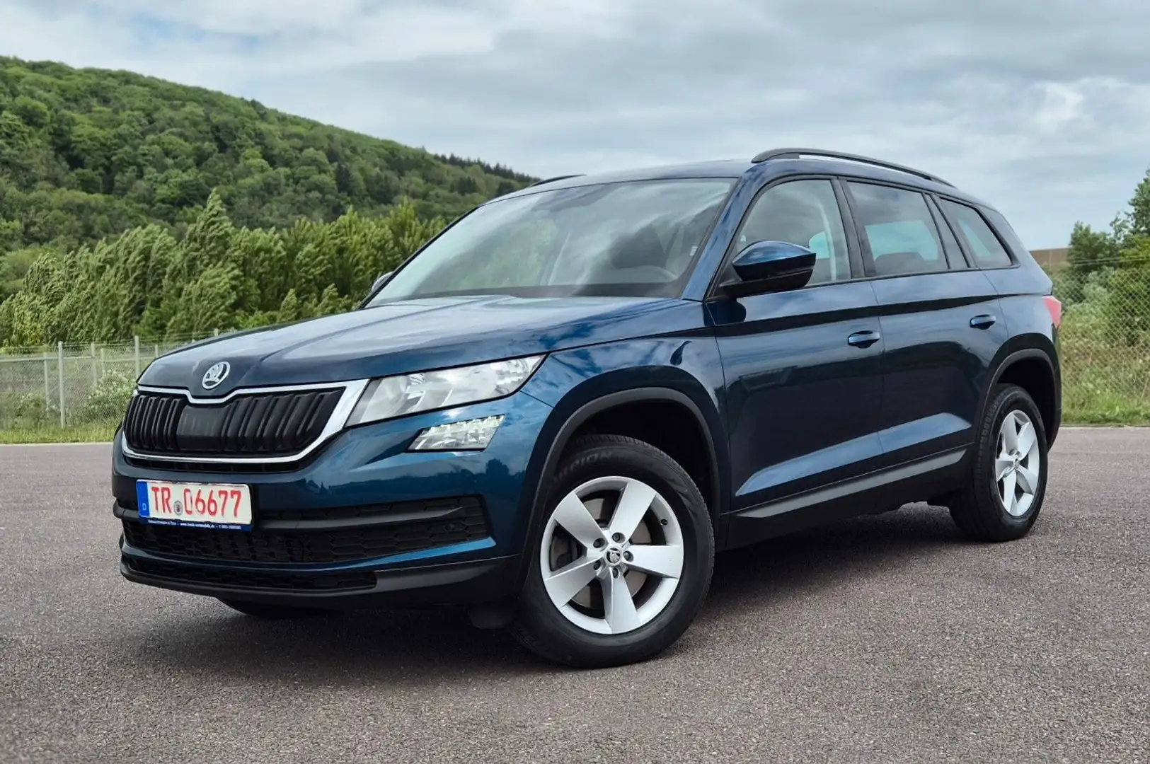 Skoda Kodiaq 2.0 TDI Ambition 4x4, DSG, Navi, Kamera. Blau - 1