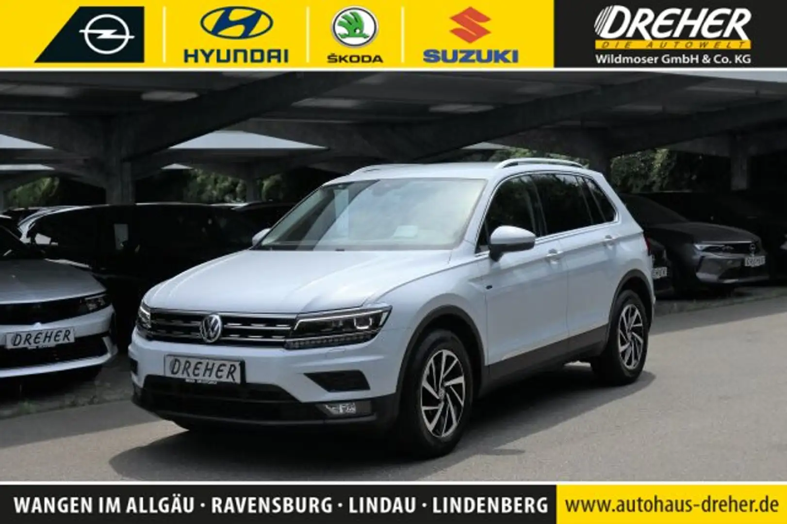 Volkswagen Tiguan Tiguan 1.4 TSI BMT Join Navi/Klima/LED/Sitzhzg. Silber - 1