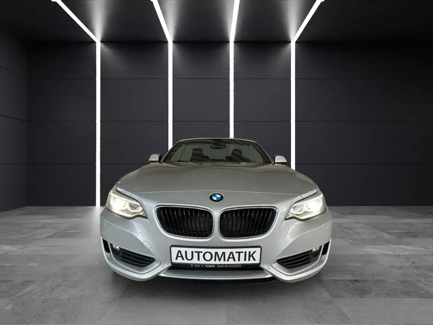 BMW 218 d Advantage/Keyless-Go/Bi Xenon/Navi/HiFi/Le Silber - 2