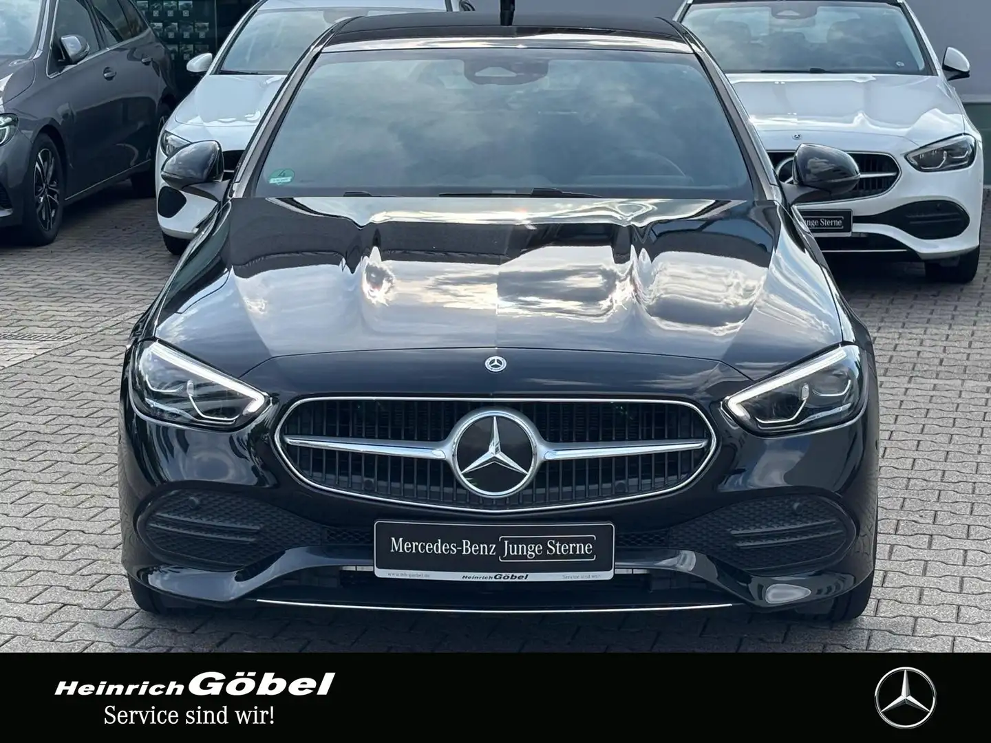 Mercedes-Benz C 200 4M AVA-ADV+ WP LED KAM AMB+ VZA SPI MEM-SI Schwarz - 2
