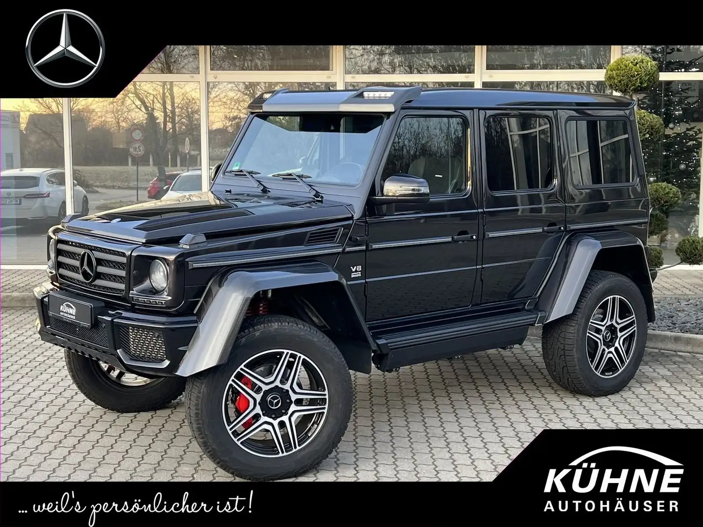 Mercedes-Benz G 500 4x4² *Brabus*Einzelstück*AHK*Standheizung Noir - 1