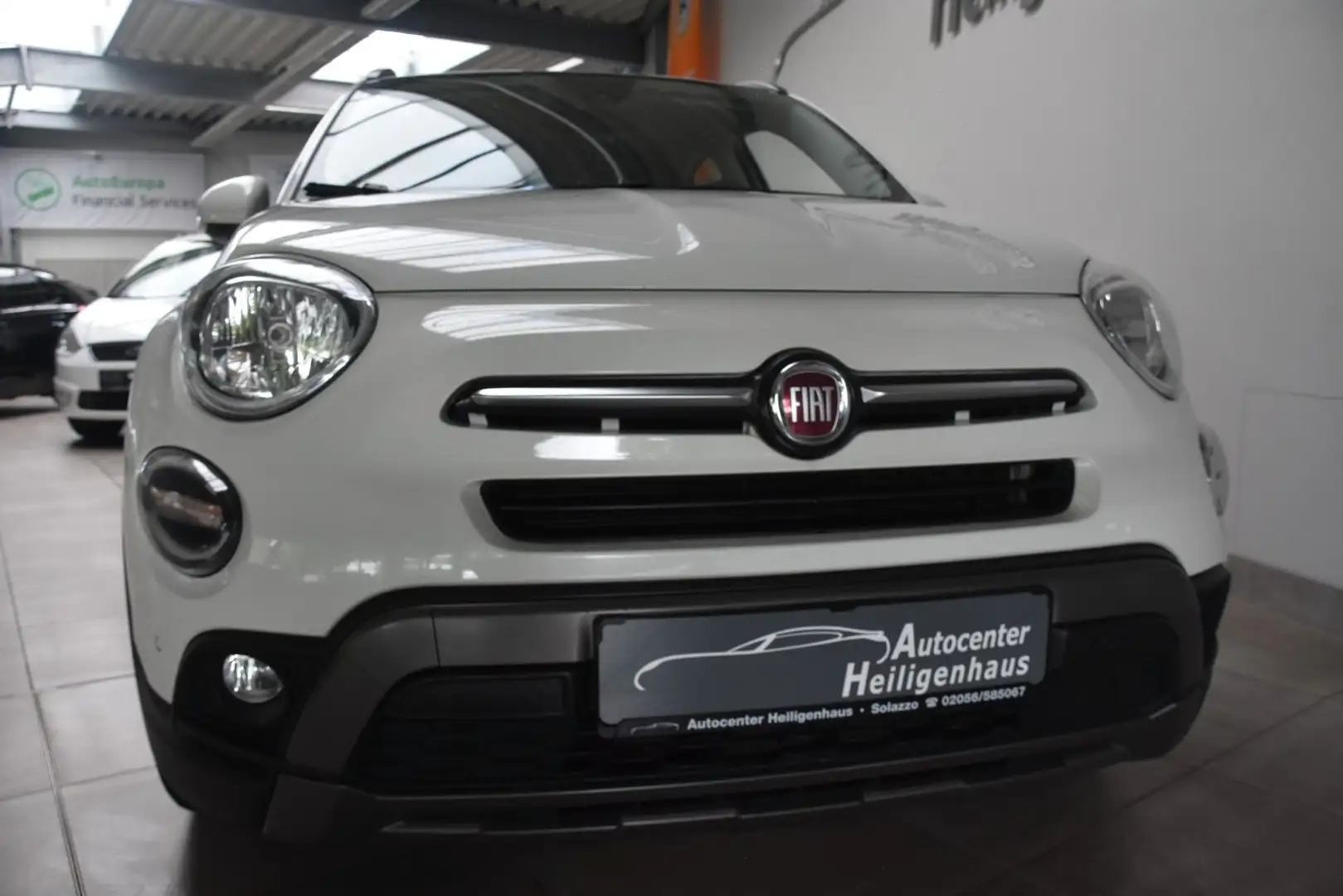 Fiat 500X Cross 1.6 MultiJet Navi Klima Kamera AppCon Weiß - 1