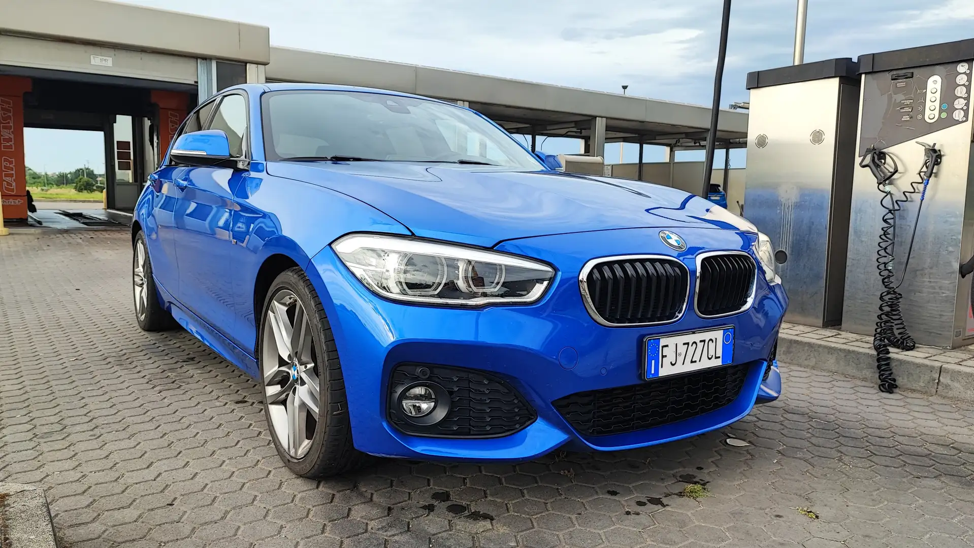 BMW 125 Serie 1 F/20-21 2015 125d Msport 5p auto Bleu - 1