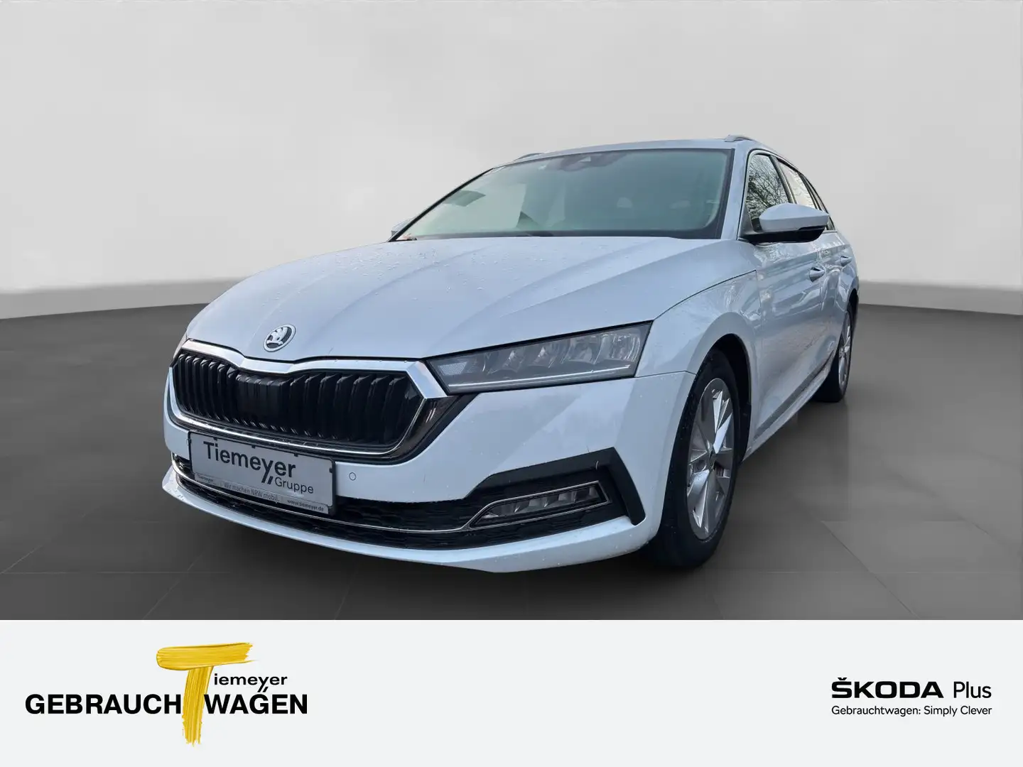Skoda Octavia Combi 2.0 TDI STYLE LEDER AHK HuD NAVI L Weiß - 1
