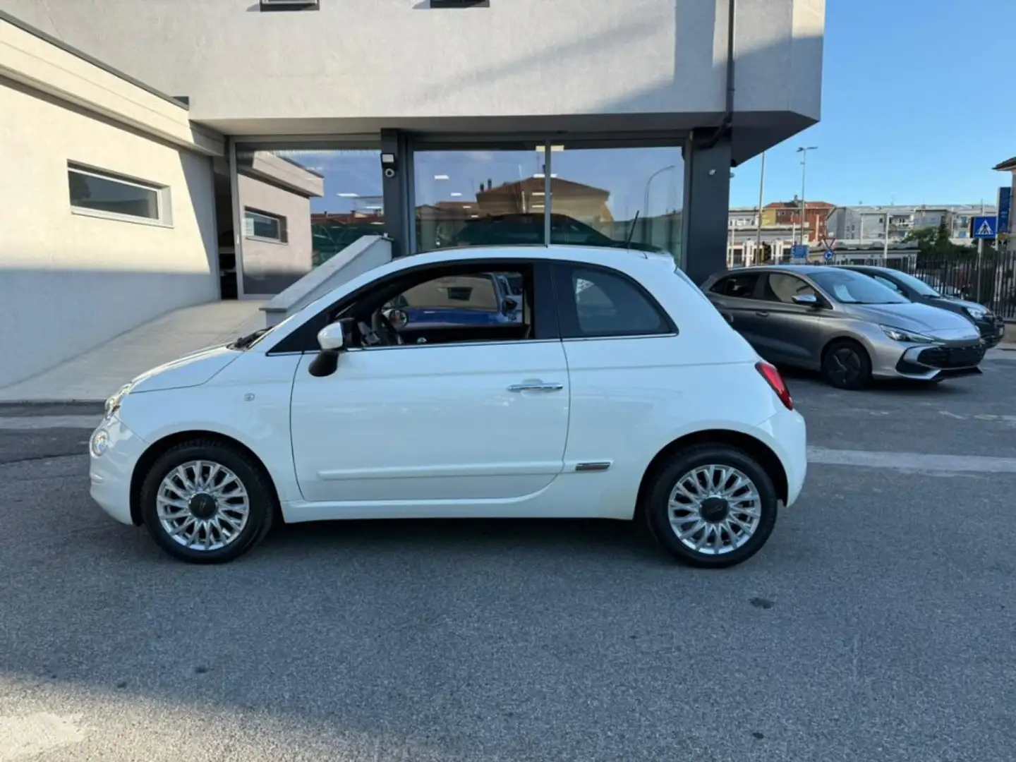Fiat 500 1.2 Lounge + Tetto Apribile Bianco - 2
