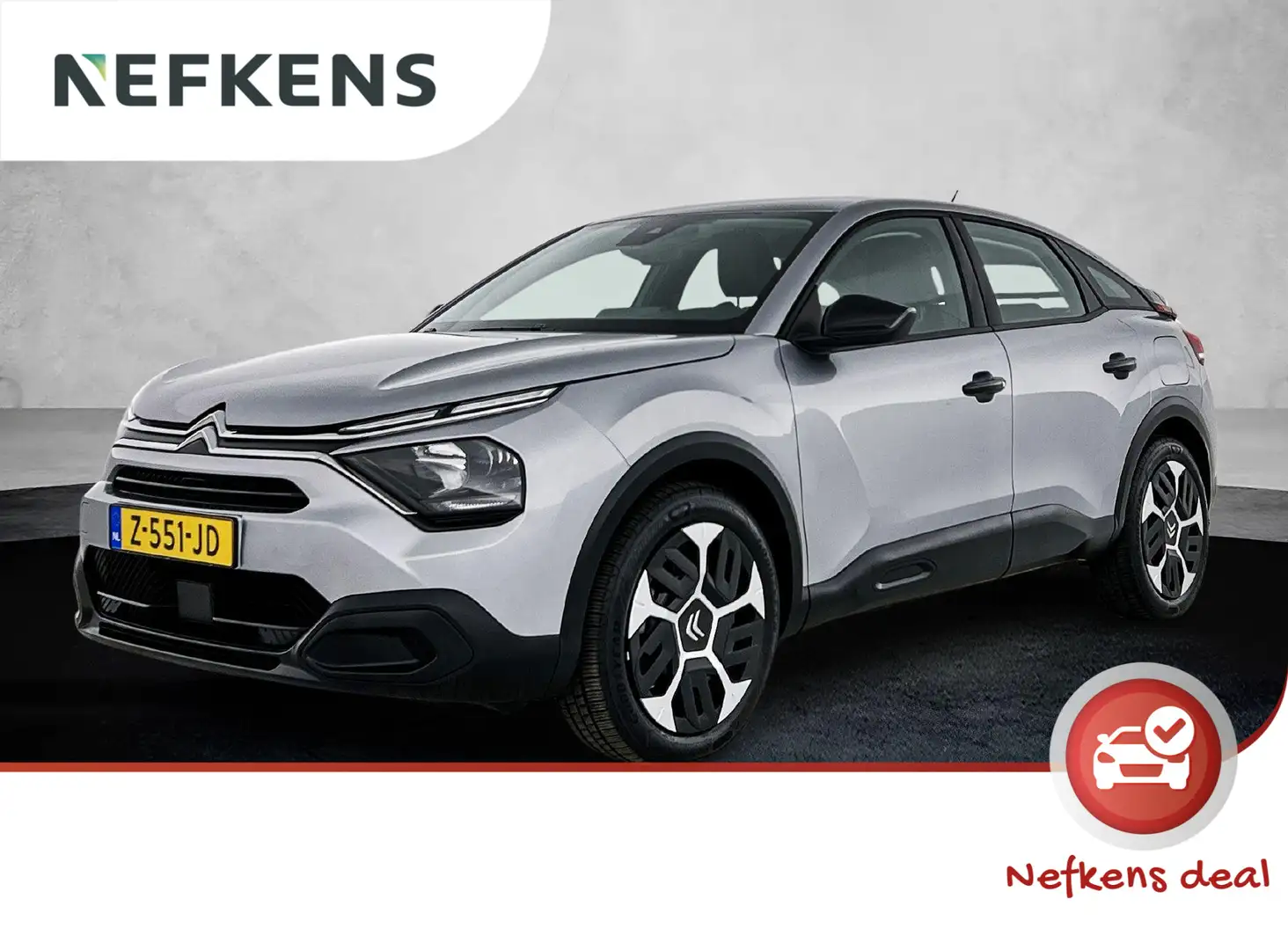 Citroen C4 You 130pk | Navigatie via Apple Carplay / Android Grijs - 1