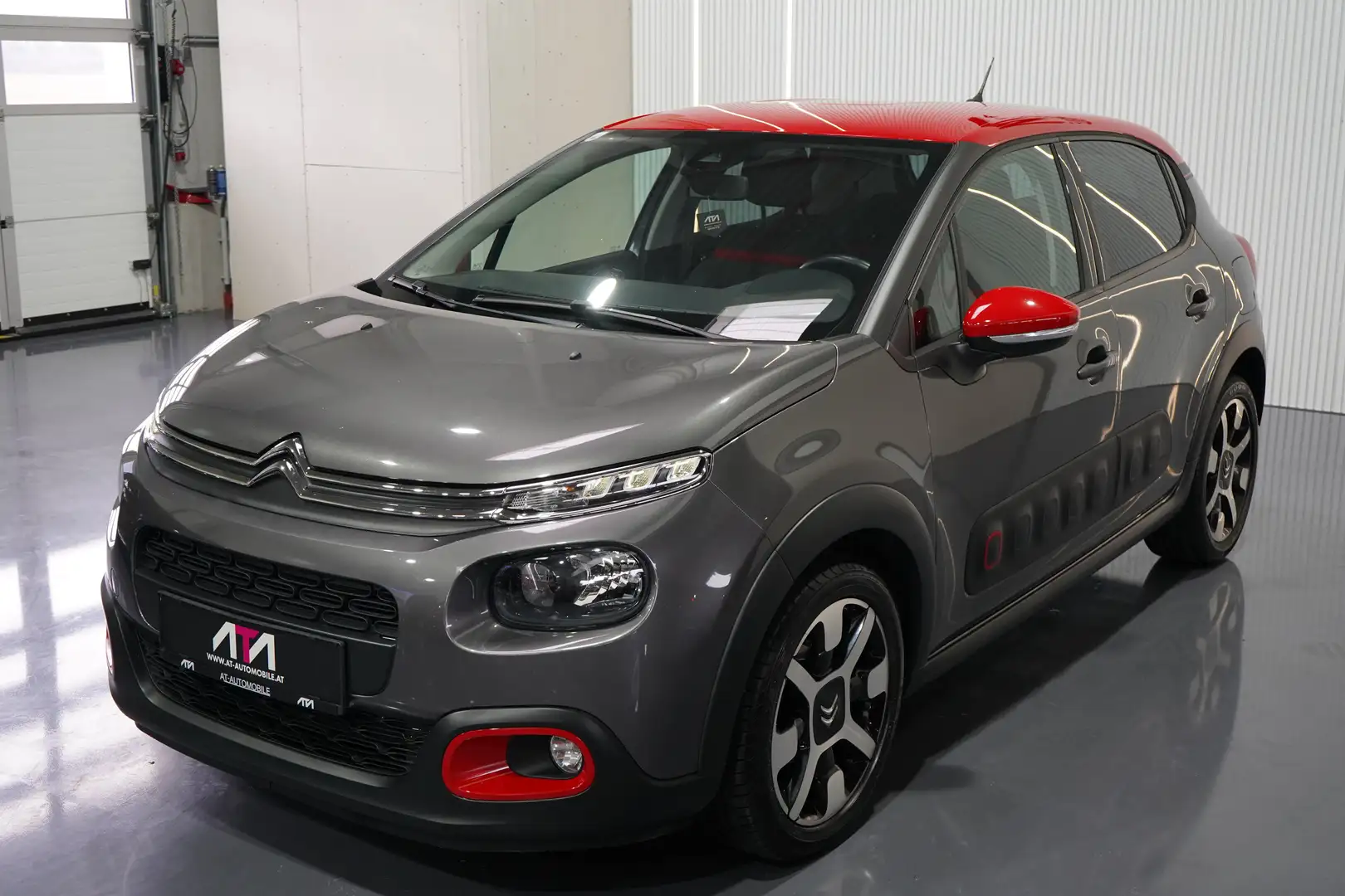 Citroen C3 Shine Pack Automatik ACC/Tempomat/AppleCarplay Grau - 2