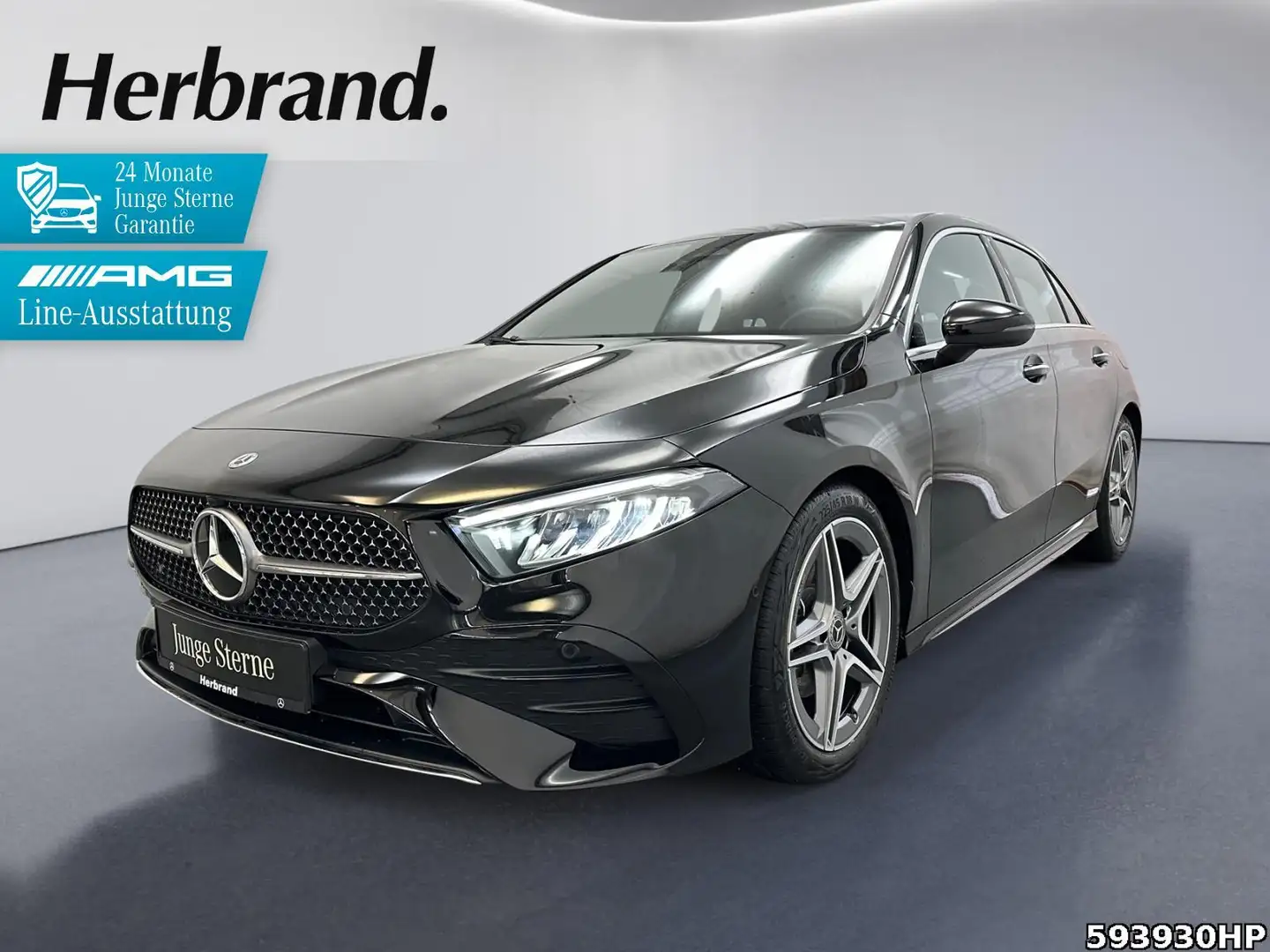 Mercedes-Benz A 200 AMG DISTRONIC KEYLESS Ambiente Kamera 18" Schwarz - 1