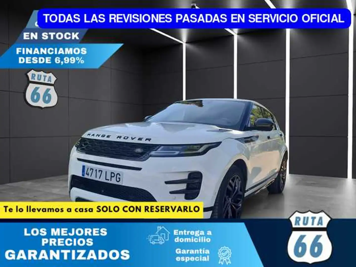 Land Rover Range Rover Evoque 2.0D I4 MHEV R-Dynamic SE AWD Aut. 204 Blanco - 1